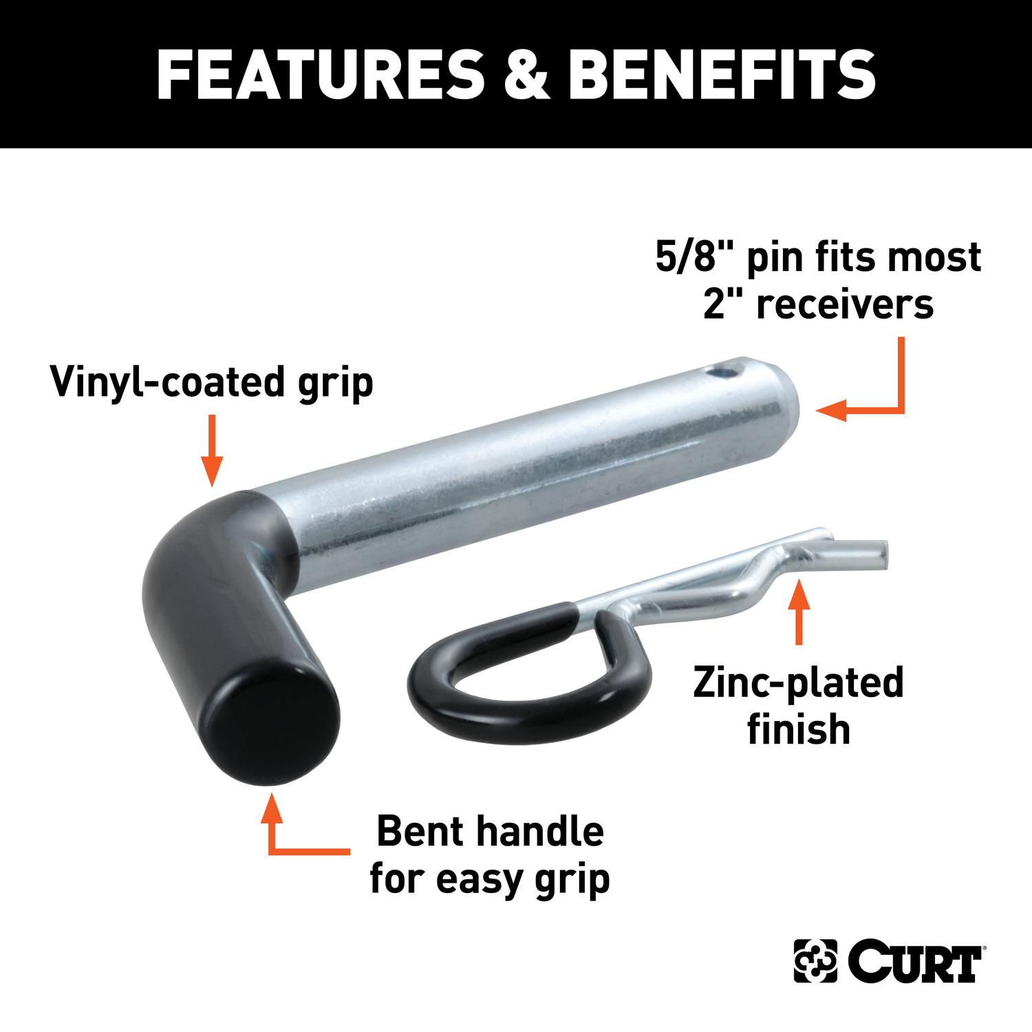 CURT Hitch Pin and Clip