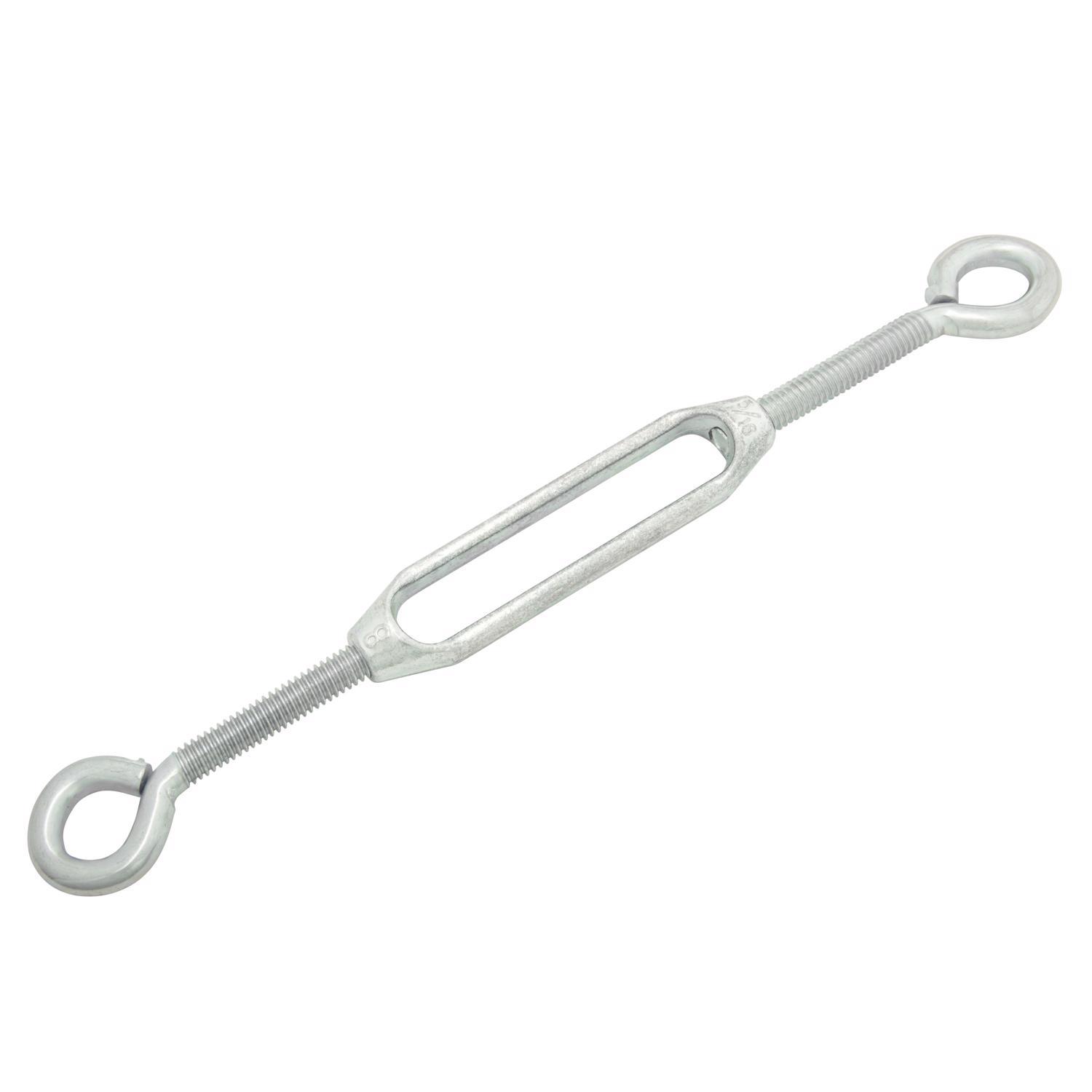 Hampton Zinc-Plated Aluminum/Steel 0.268 in. D Turnbuckle 275 lb 6-5/8 in. L