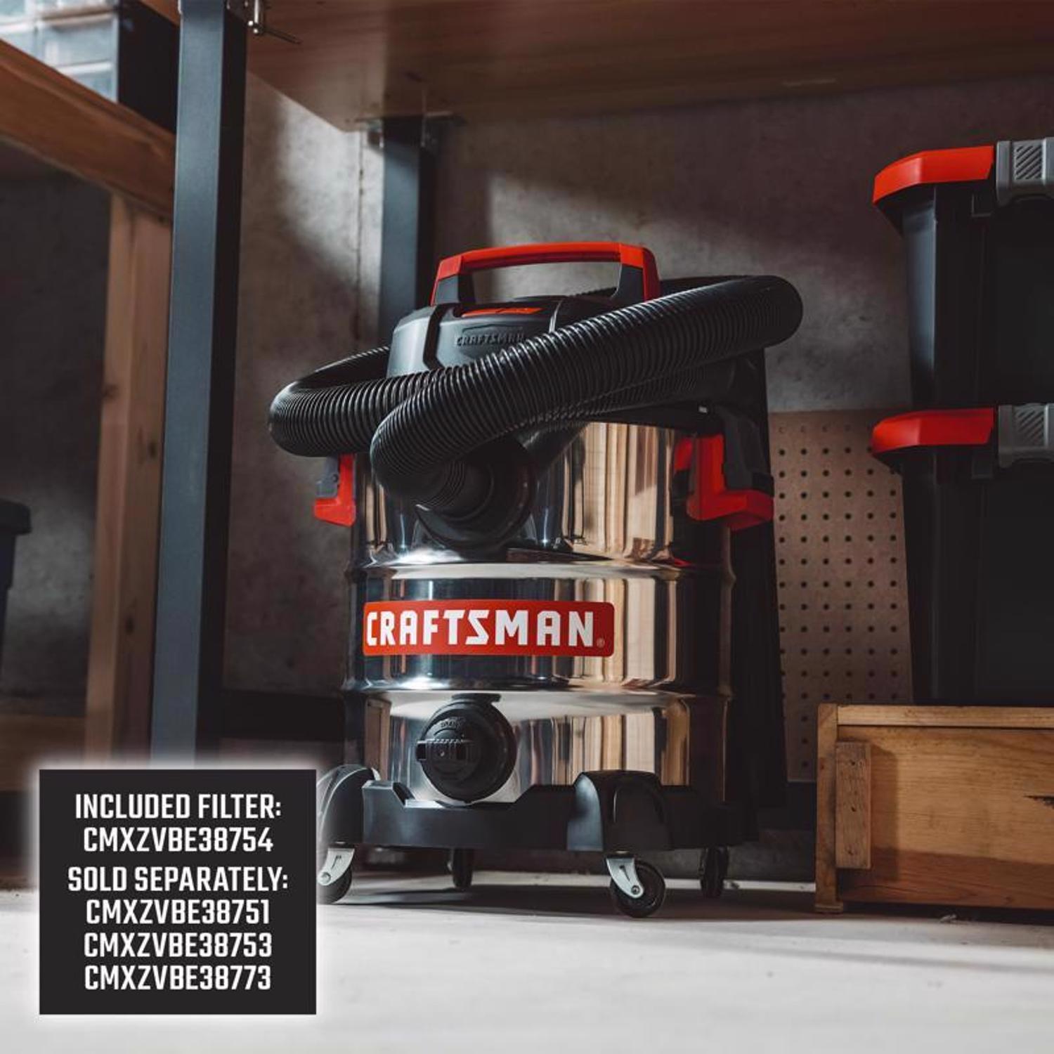 Craftsman 10 gal Corded Wet/Dry Vacuum 120 V 6 HP