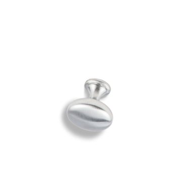 1-3/16" Diameter Cabinet Knob Brushed Chrome