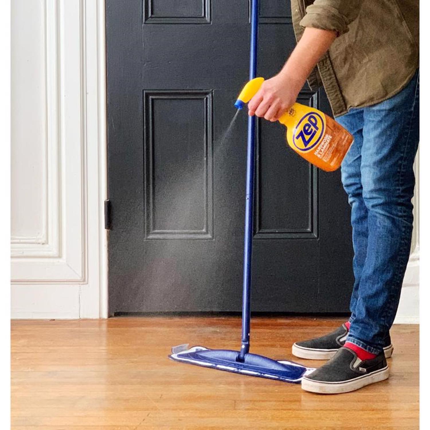 Zep Fresh Scent Hardwood & Laminate Floor Cleaner Liquid 32 oz