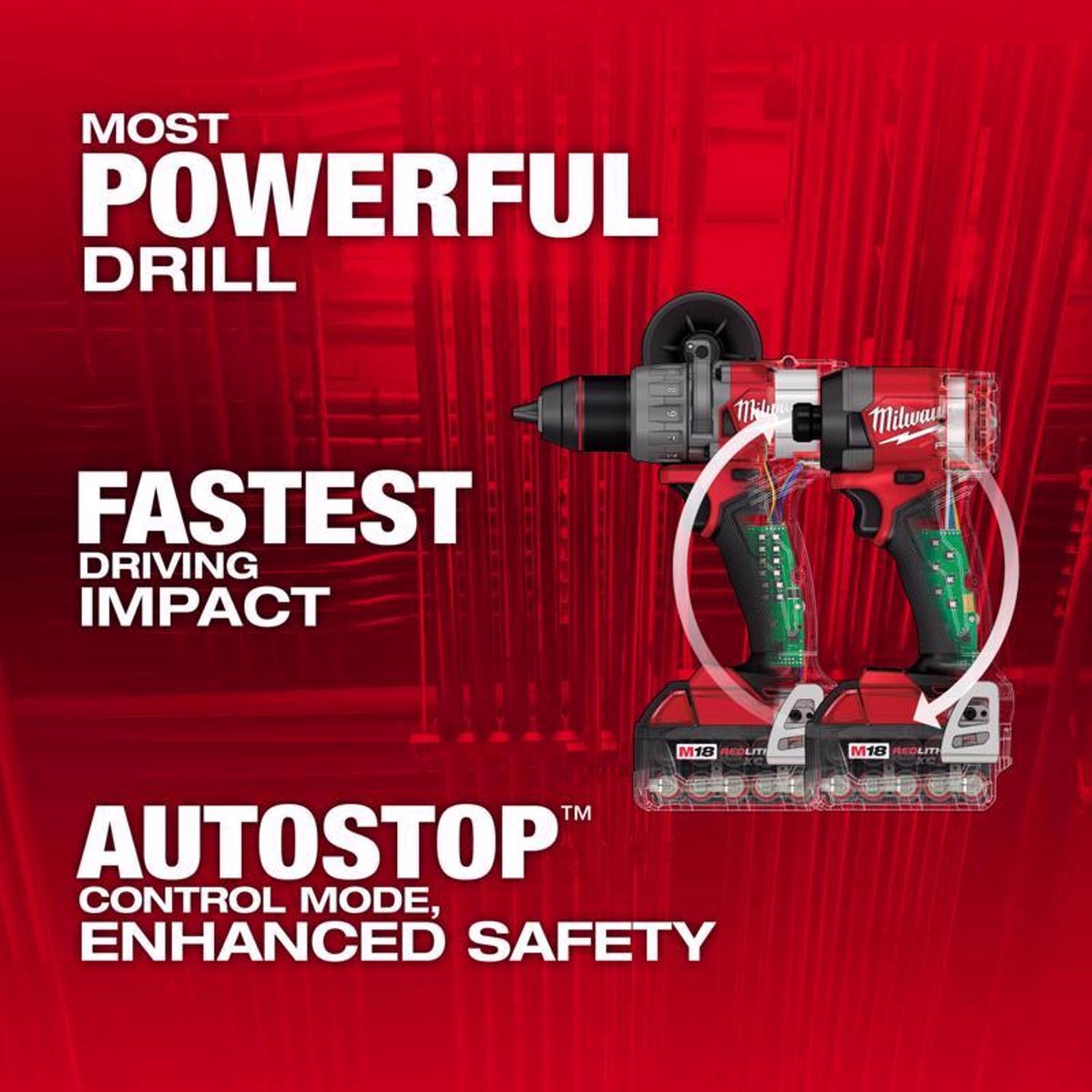 Milwaukee M18 FUEL Cordless Brushless 2 Tool Combo Kit