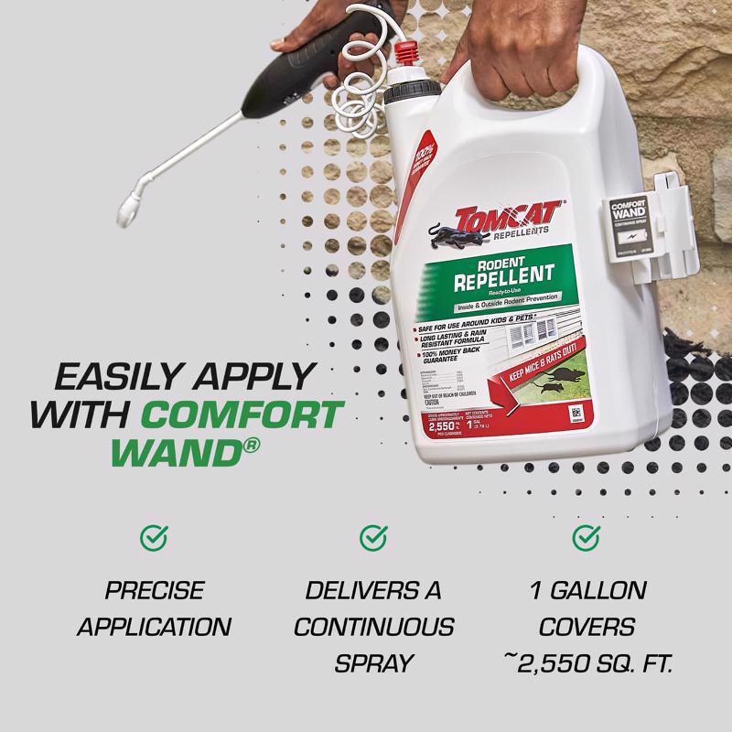 Tomcat Animal Repellent Liquid For Rodents 1 gal