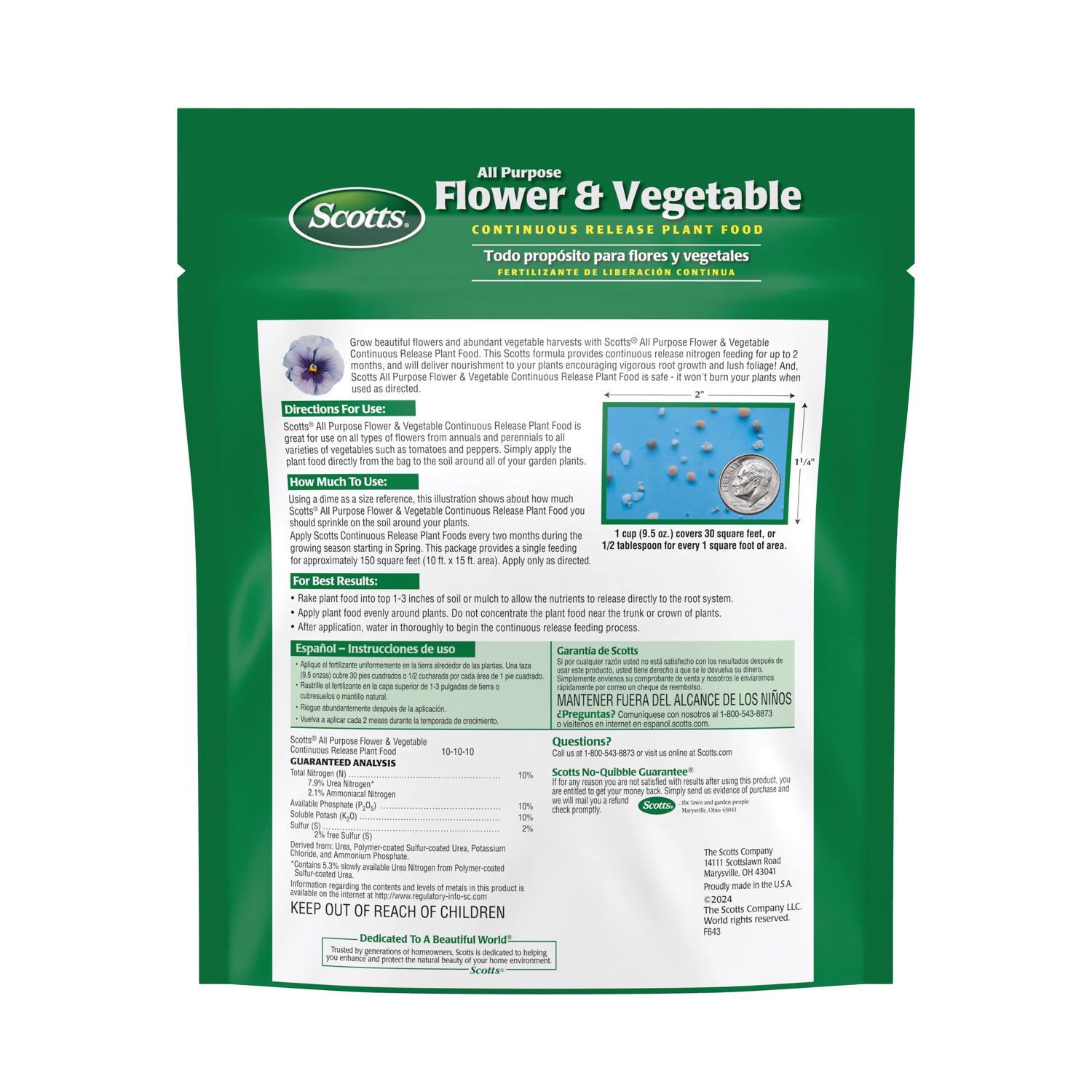 Scotts Granules Plant Food 3 lb