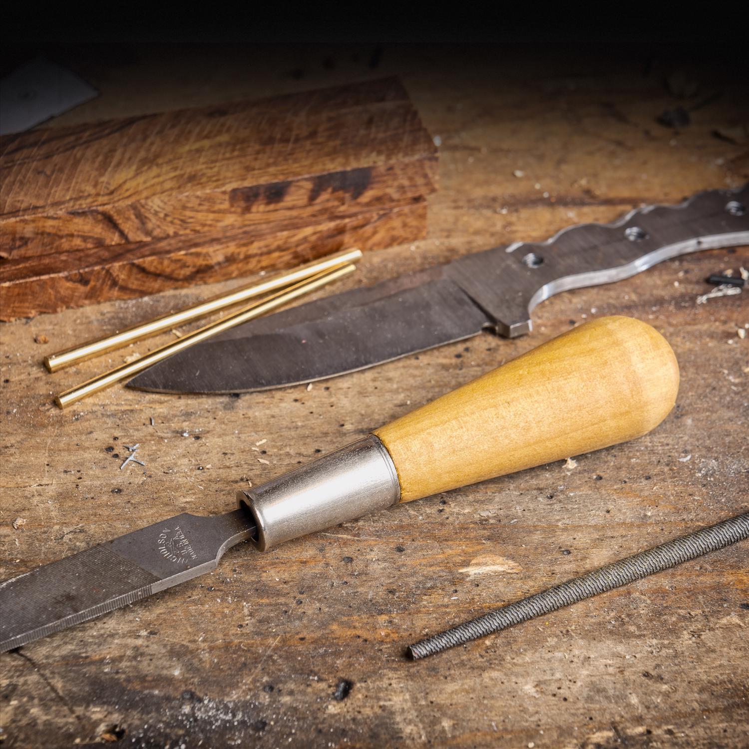 Crescent Nicholson 5-1/4 in. L X 2.8 in. W Wood File Handle 1 pc