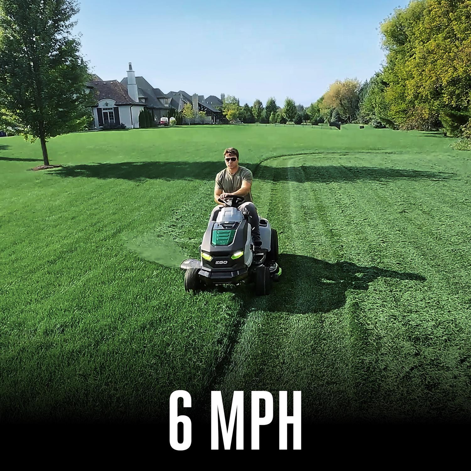 EGO Power+ T6 TR4204 42 in. 56 V Battery Riding Mower Kit (Battery & Charger)