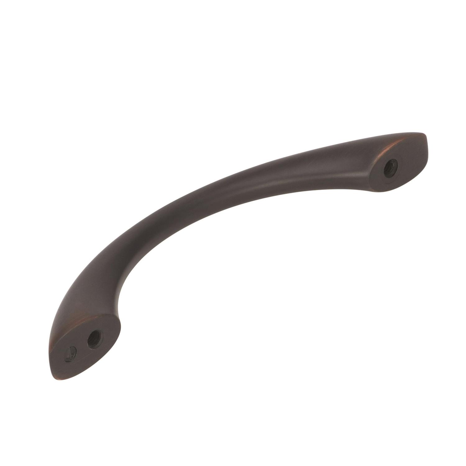 Amerock Contemporary Arch Cabinet Pull 3-3/4 in. Oil Rubbed Bronze Brown 10 pk