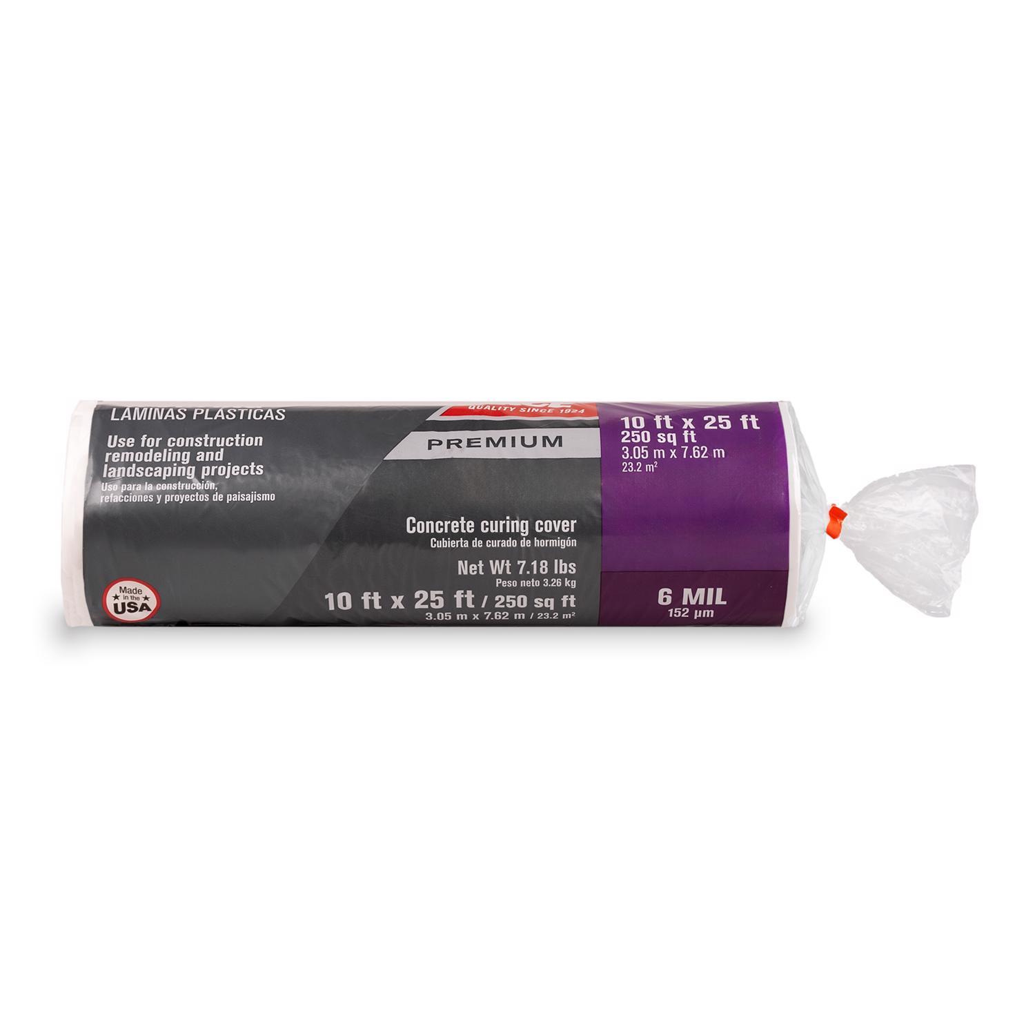 Ace Plastic Sheeting 6 mil X 10 ft. W X 25 ft. L Polyethylene Clear 1 pk