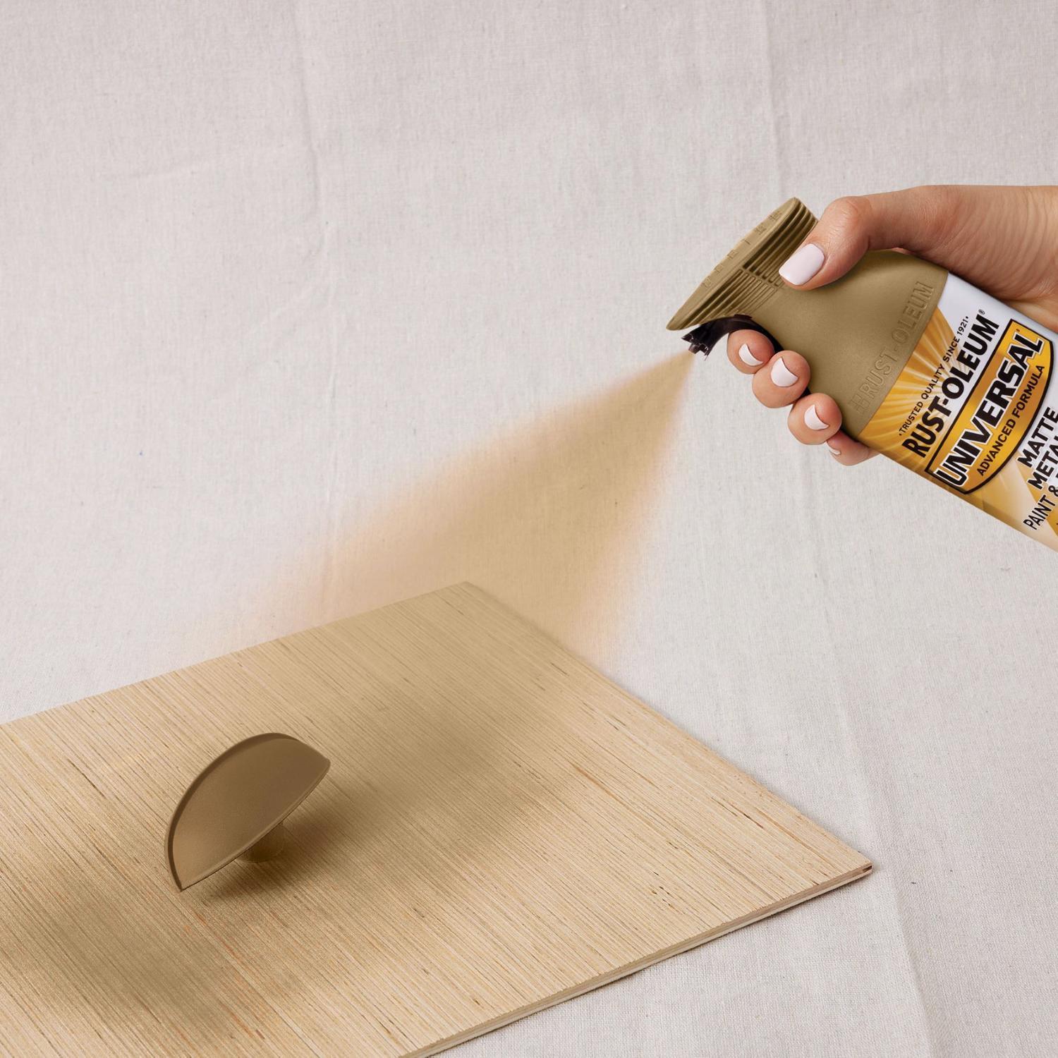 Rust-Oleum Universal Metallic Satin Bronze Metallic Spray Paint 11 oz