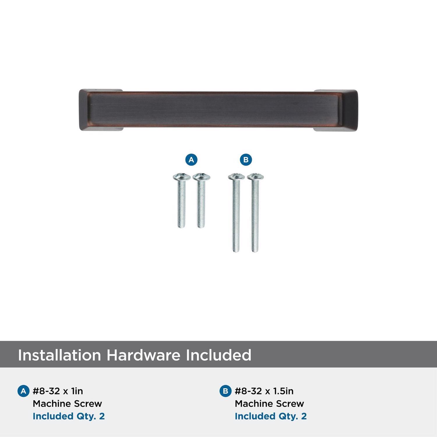 Amerock Blackrock Transitional Arch Cabinet Pull 3 in. Oil Rubbed Bronze Brown 1 pk
