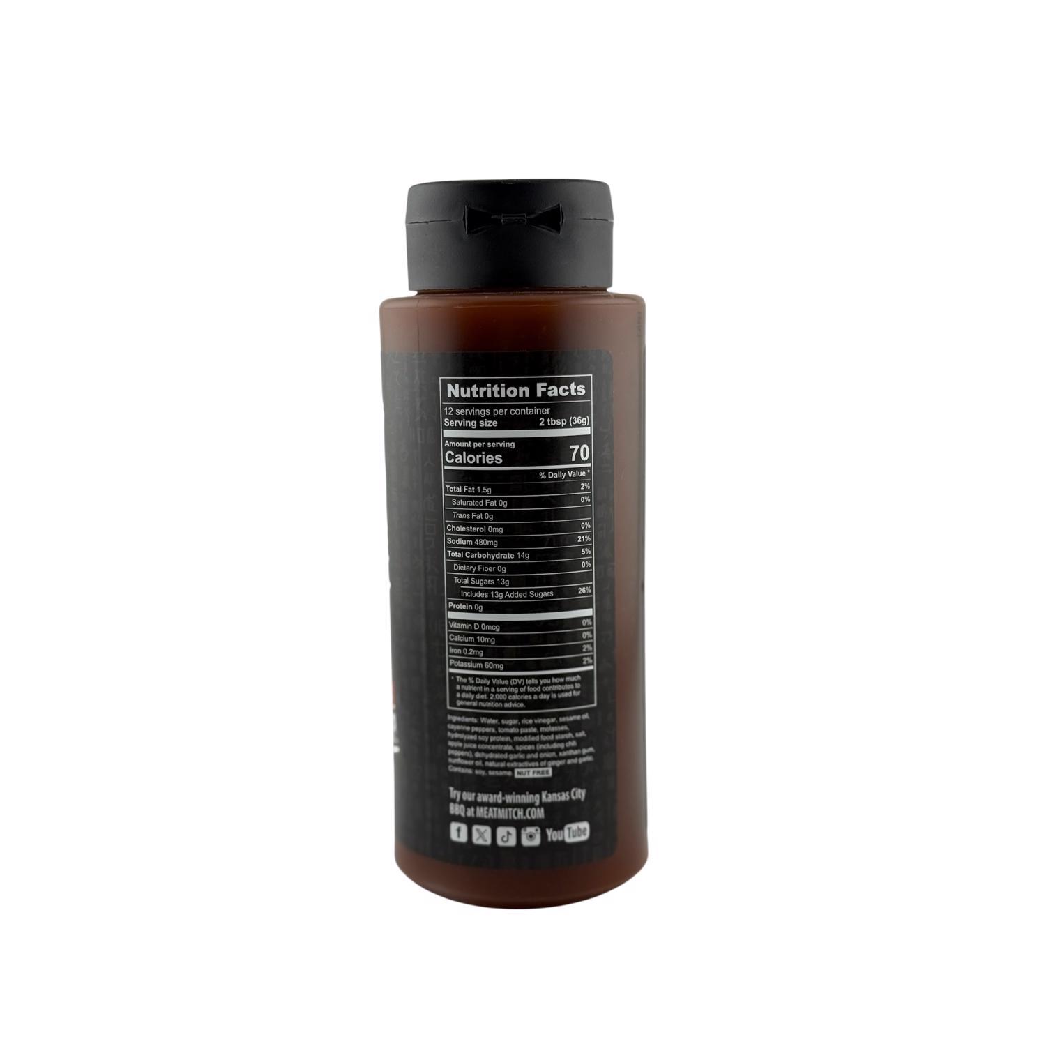 Meat Mitch Miso Naughty Japanese BBQ Sauce 15 oz