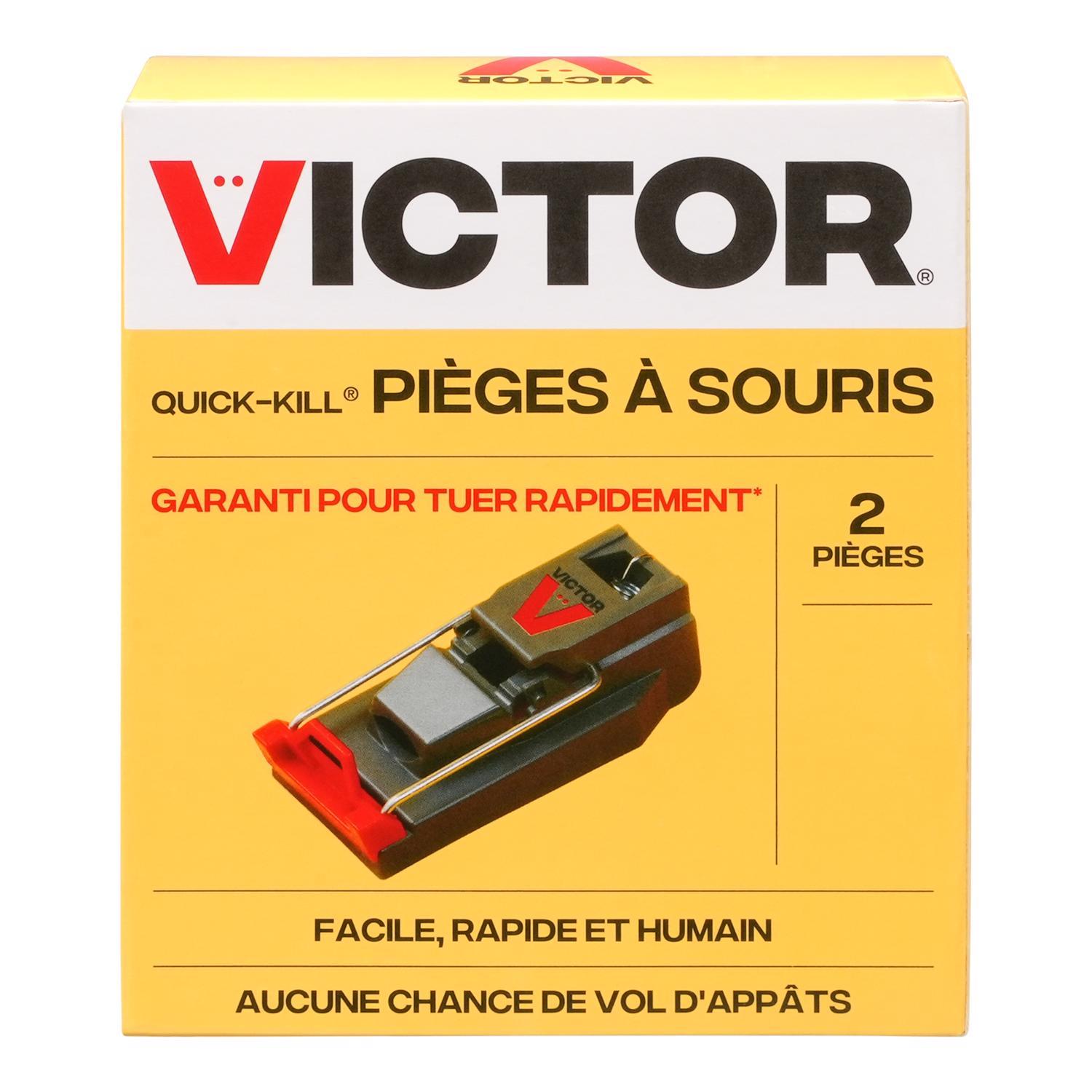 Victor Quick-Kill Small Snap Trap For Mice 3 pk