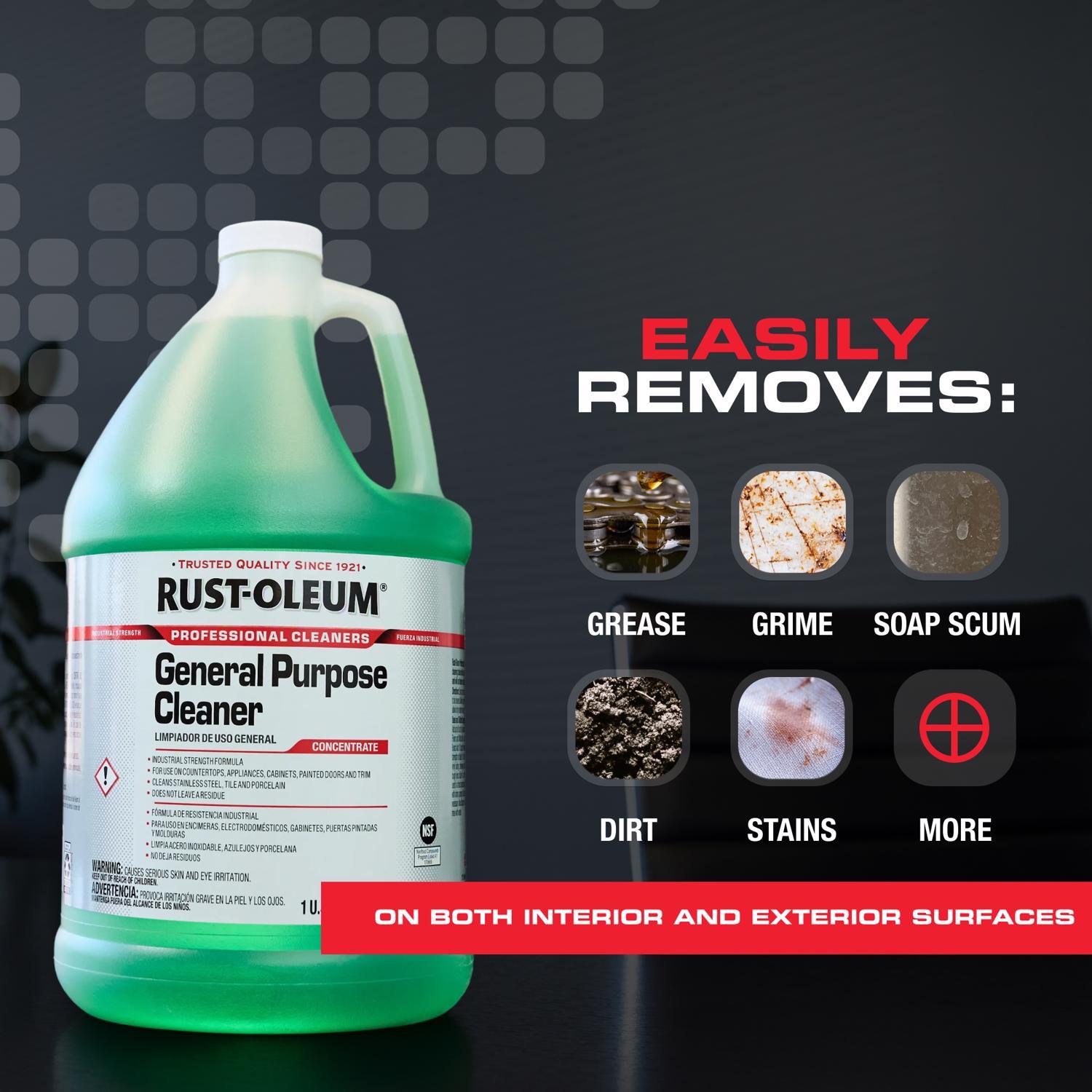 Rust-Oleum Professional Cleaners No Scent Multi-Purpose Cleaner 1 gal 1 pk