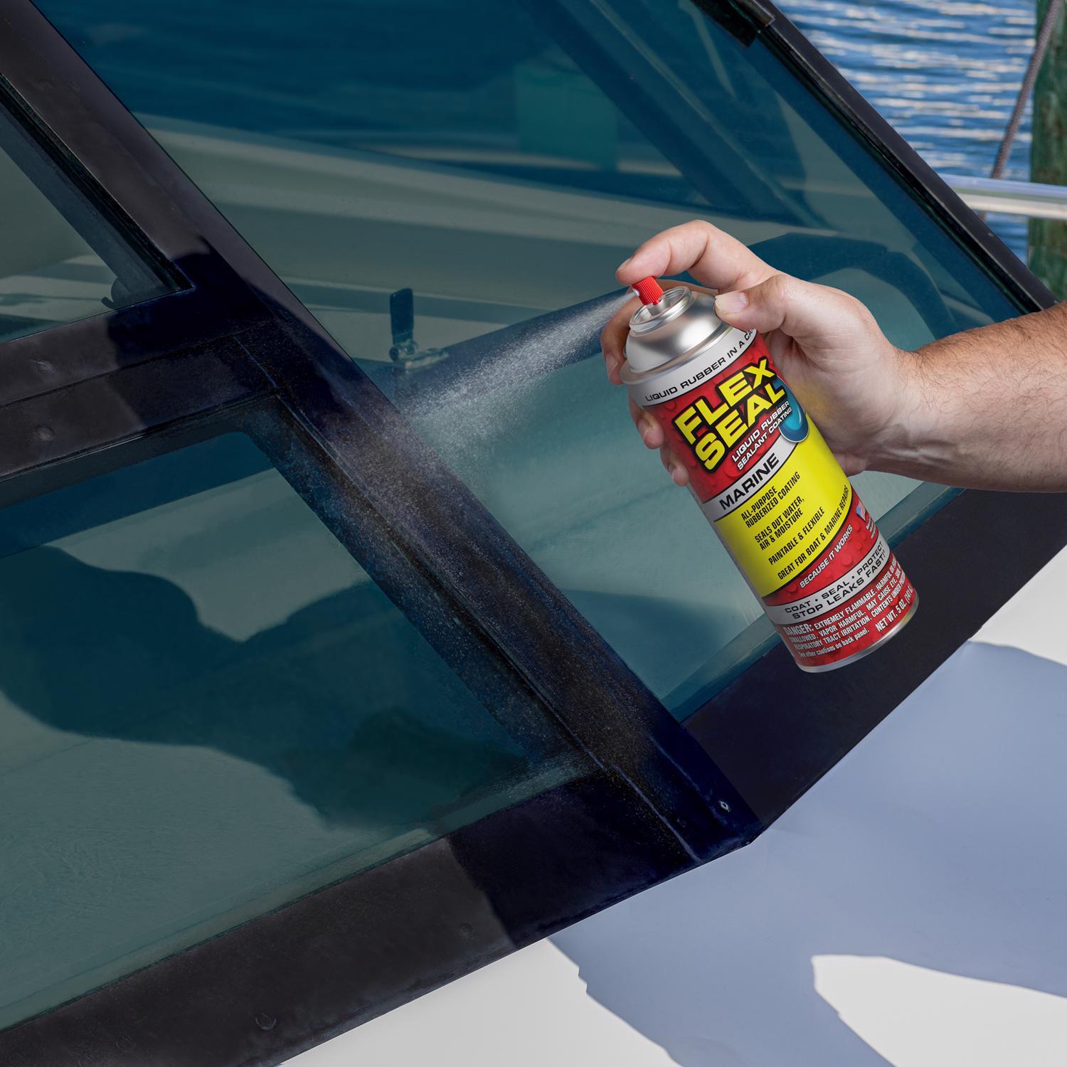 Flex Seal Family of Products Flex Seal Clear Rubber Spray Sealant 14 oz