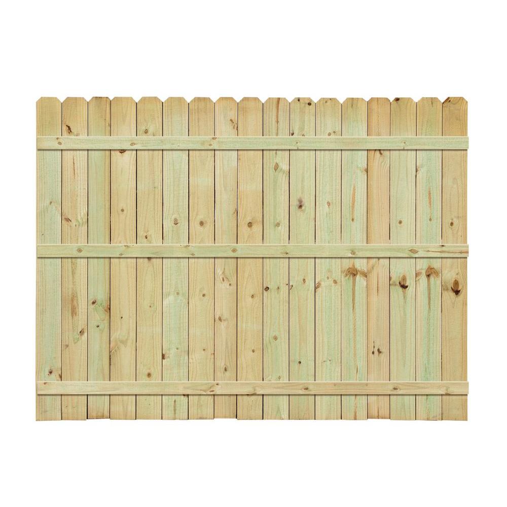 Fence Panel 6x8 Treated 1x6