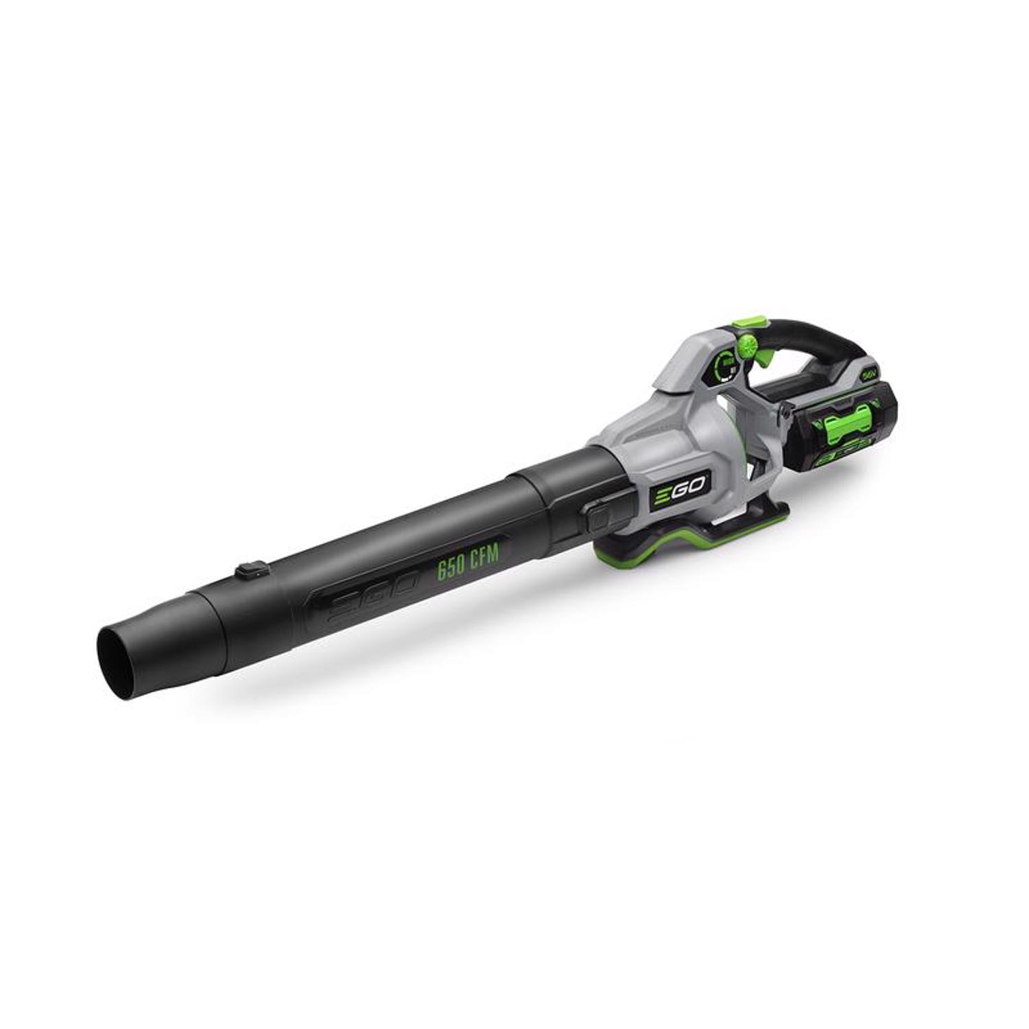 Ego Power+ LB6504 180 Mph 650 Cfm 56 V Battery Handheld Leaf Blower Kit (Battery & Charger) with 5.0 Ah Battery