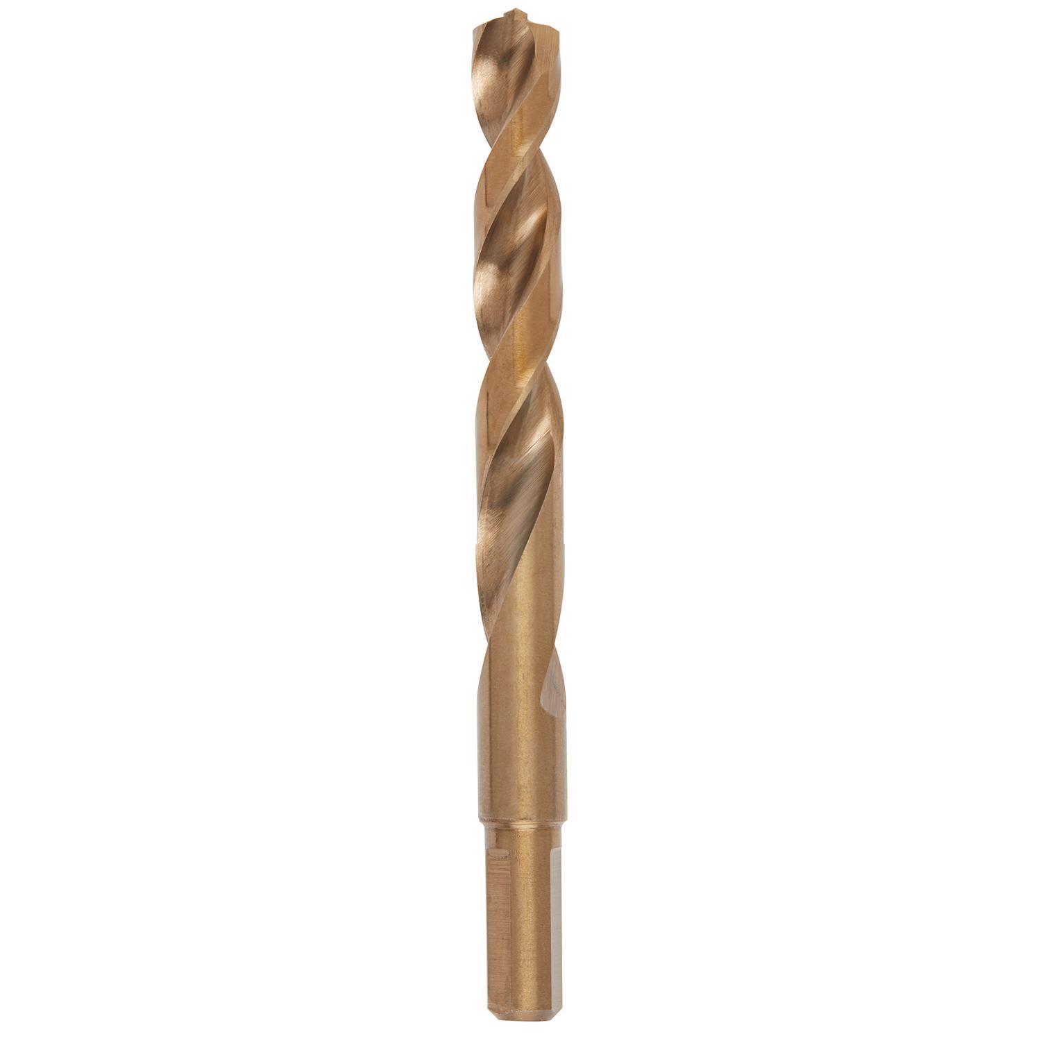 Milwaukee Red Helix 7/16 in. X 5.12 in. L Steel Thunderbolt Drill Bit 3-Flat Shank 1 pc