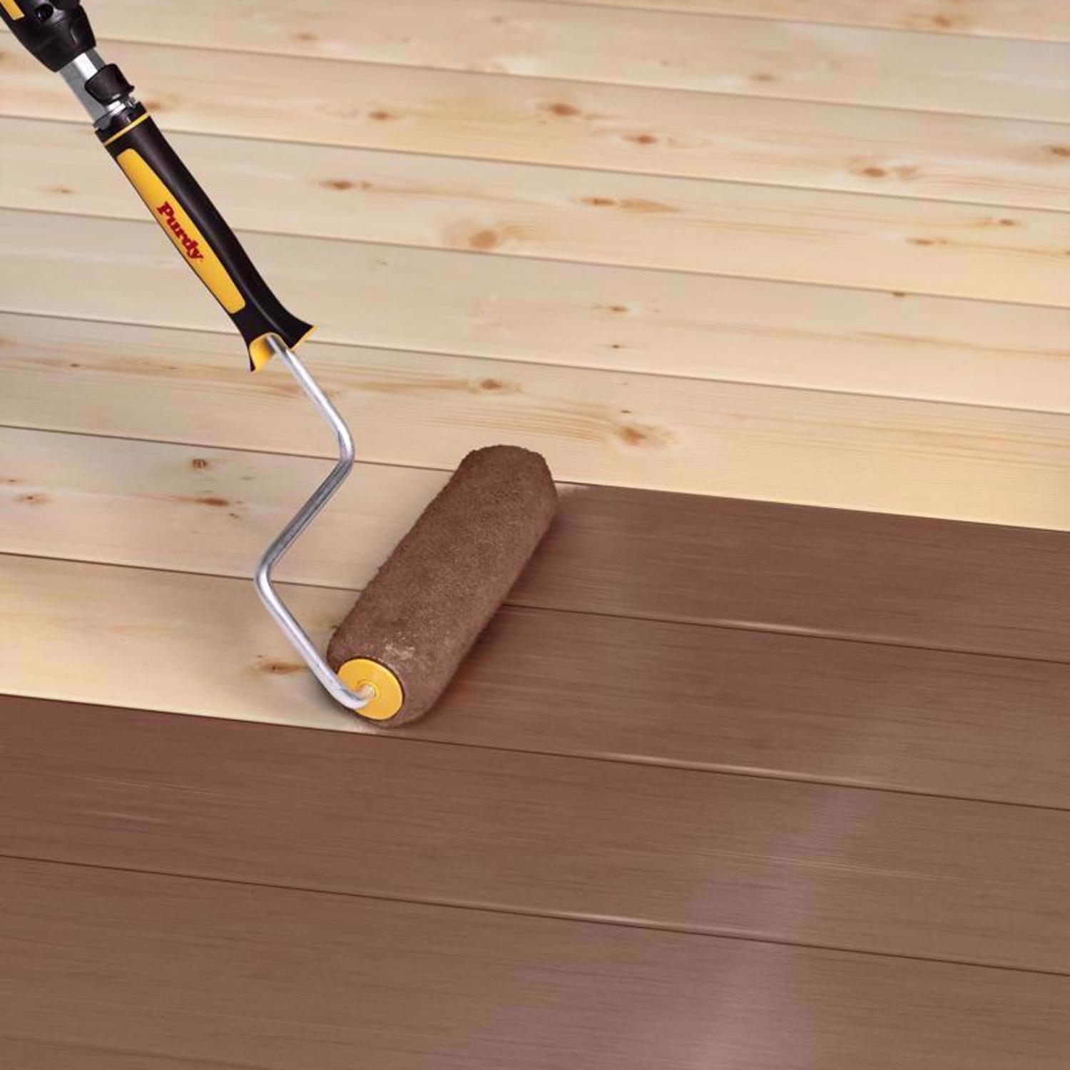 Thompson's WaterSeal Solid Chestnut Brown Water-Based Acrylic/Alkyd/Urethane Waterproofing Wood Stai