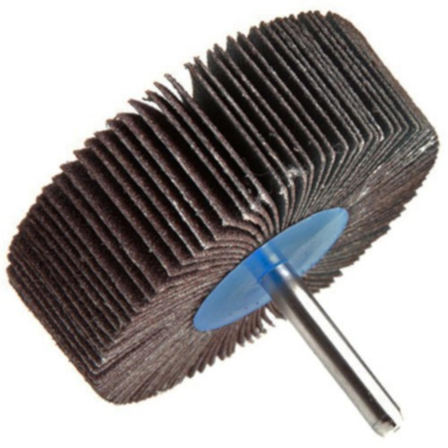 Forney 2 in. D X 1/4 in. Aluminum Oxide Flap Wheel 120 Grit 1 pc