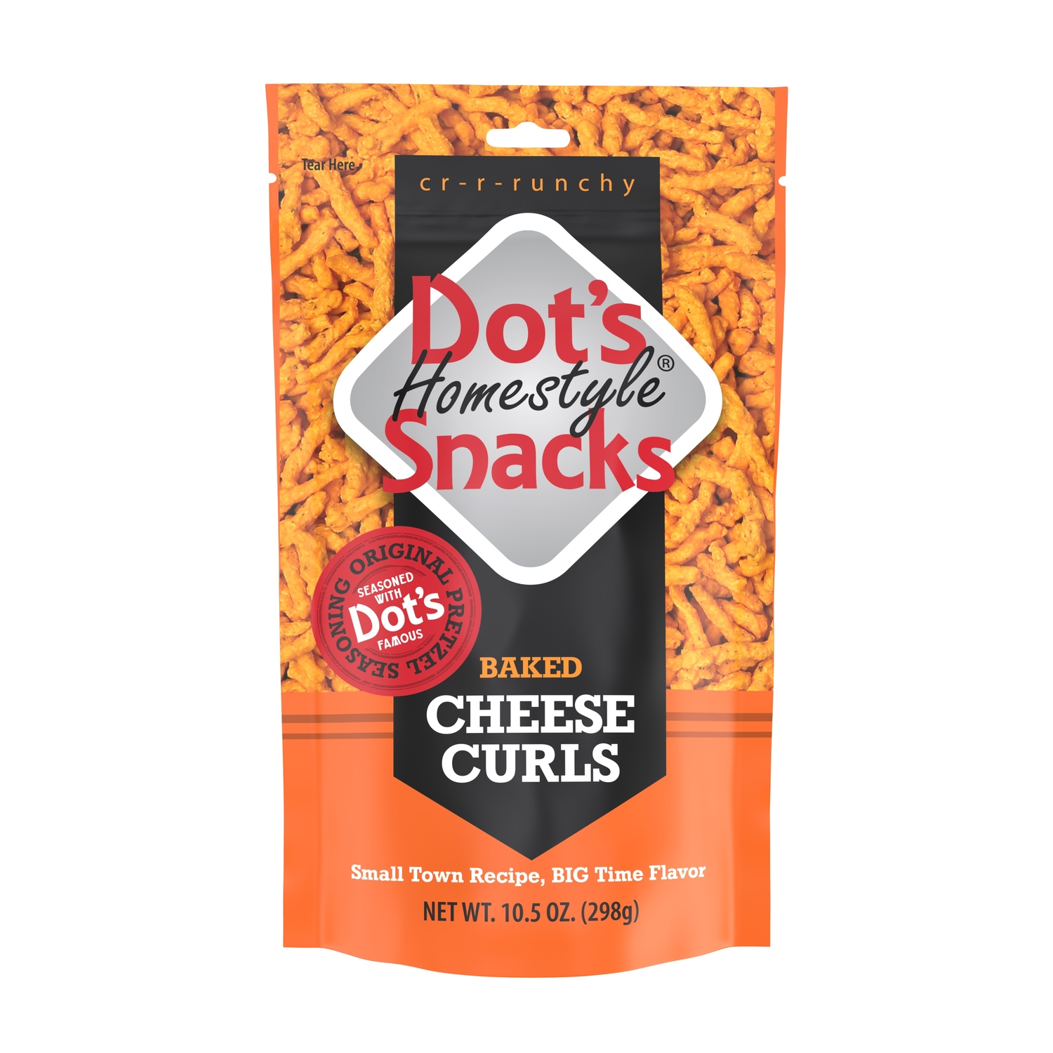 Dot's Homestyle Crunchy Cheese Curls 10.5 Oz Bagged
