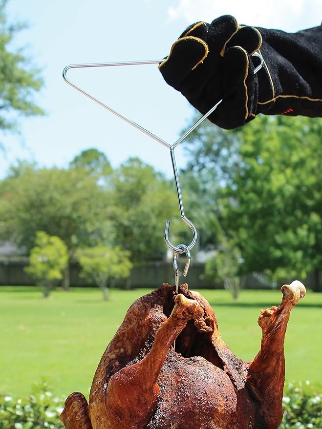 King Kooker Turkey Rack and Lifting Hook Kit