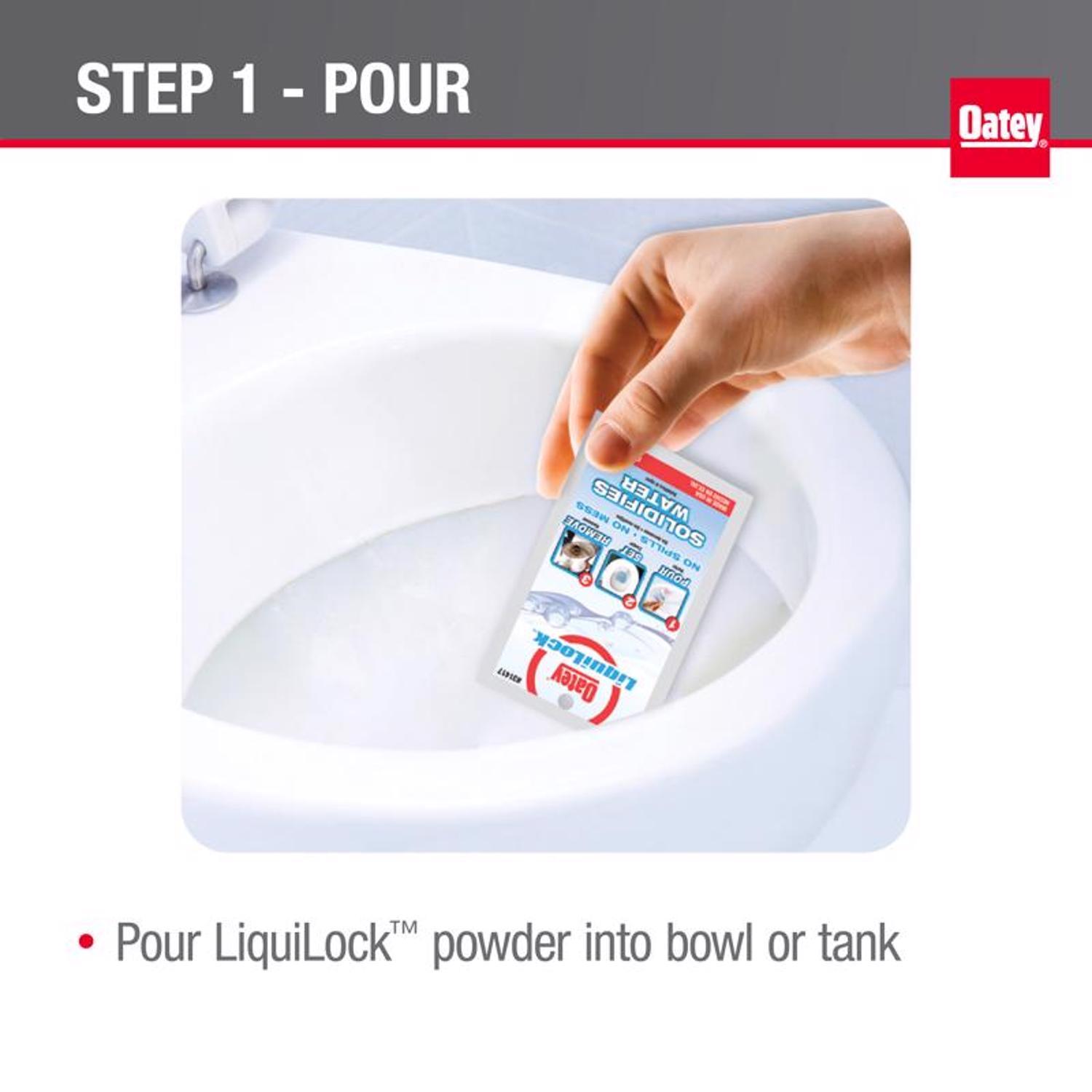 Oatey Liquilock Water Solidifier
