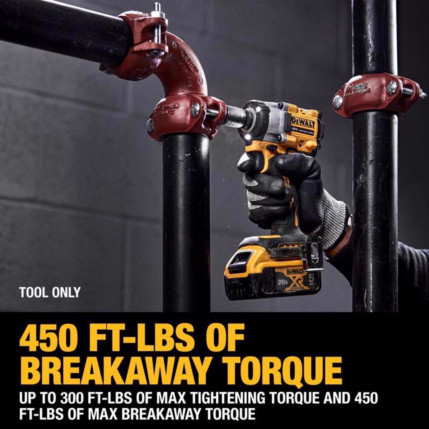 DeWalt 20V MAX ATOMIC 3/8 in. Cordless Brushless Compact Impact Wrench Tool Only
