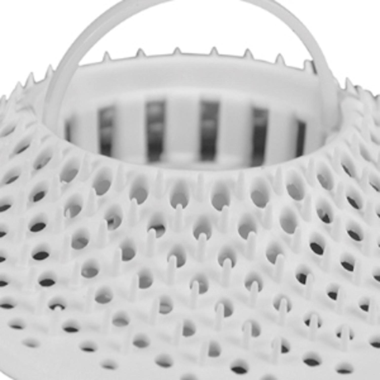 Ace White Plastic Hair Catcher
