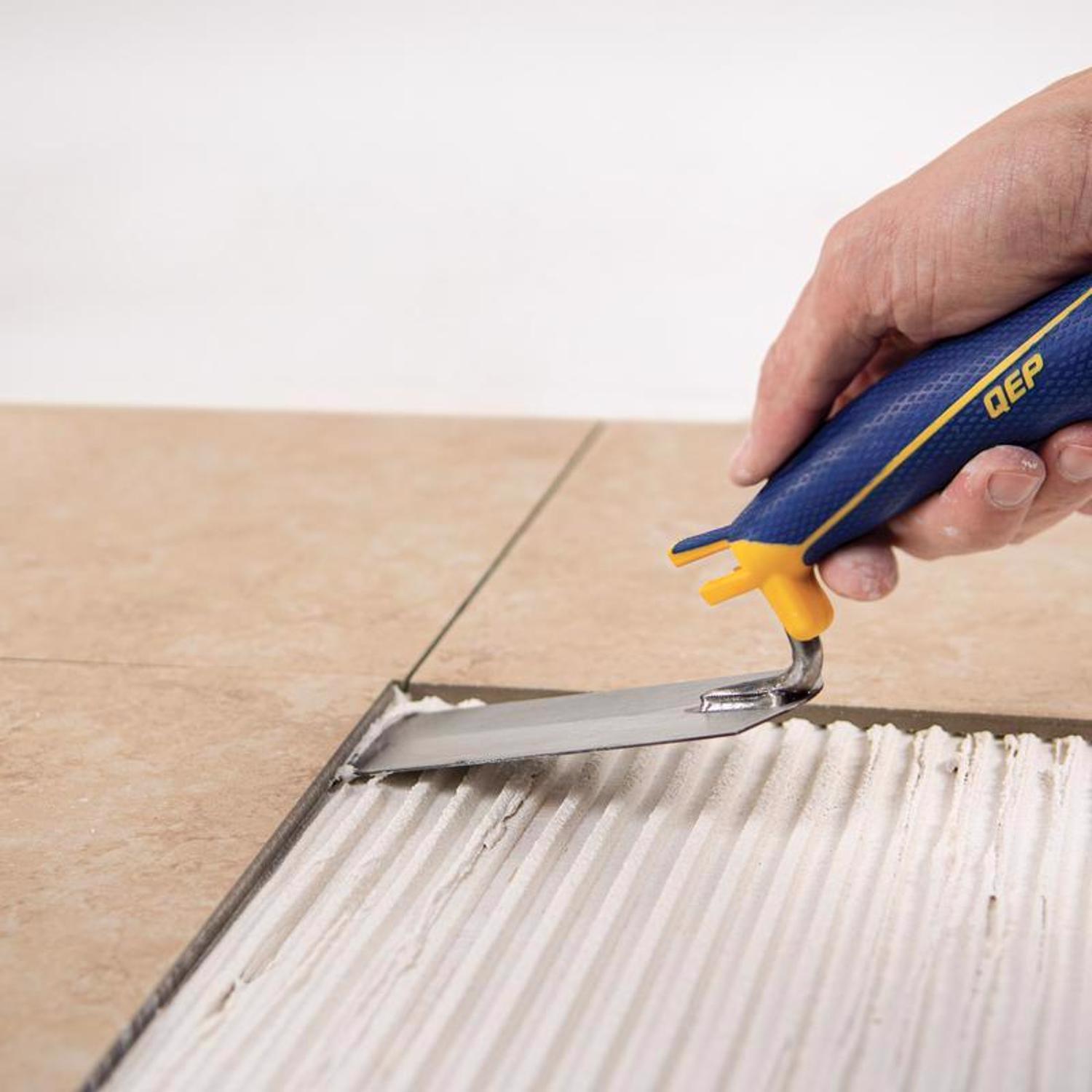 QEP 2 in. H X 2 in. W X 6 in. L Steel Margin Trowel 1 pk