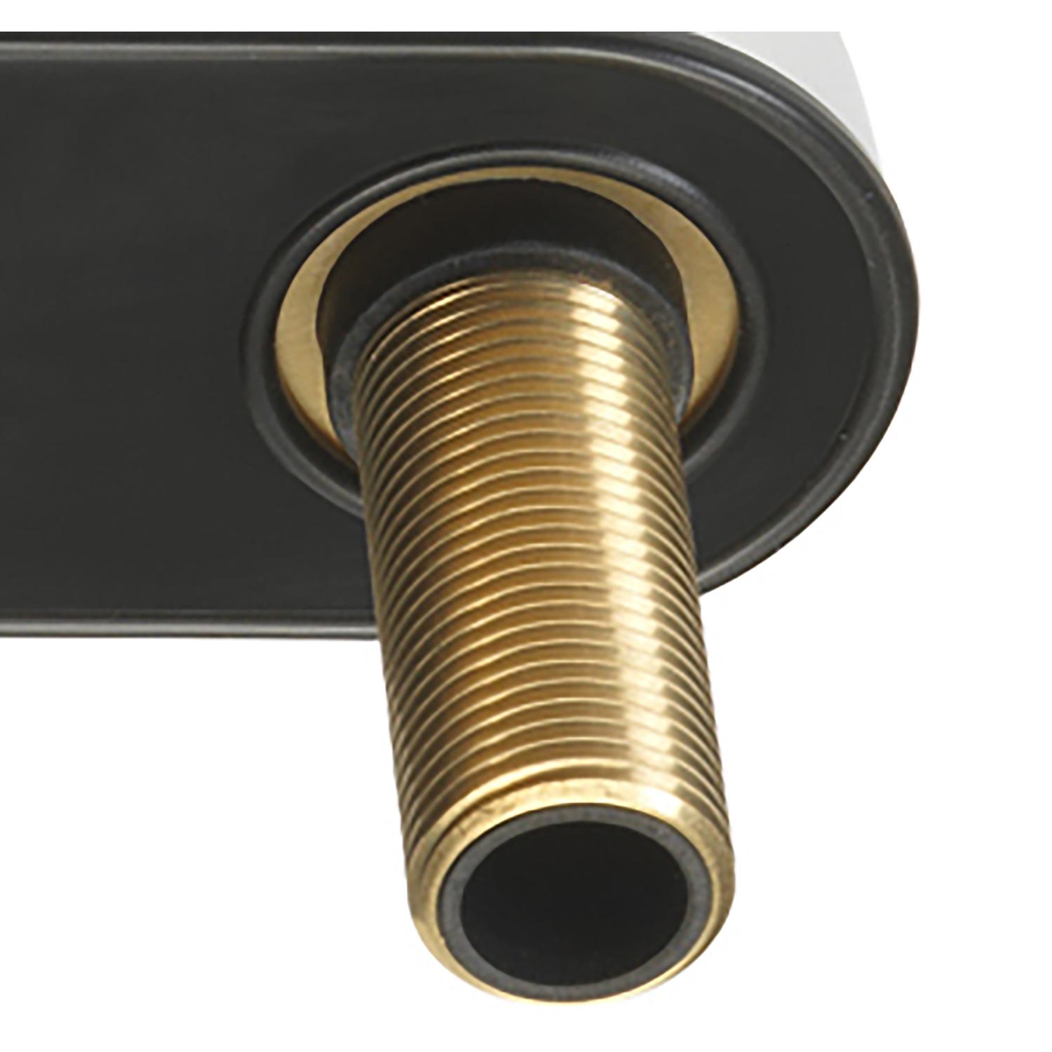 Oakbrook Collection Brushed Nickel Modena Widespread Bathroom Sink Faucet 8 in.
