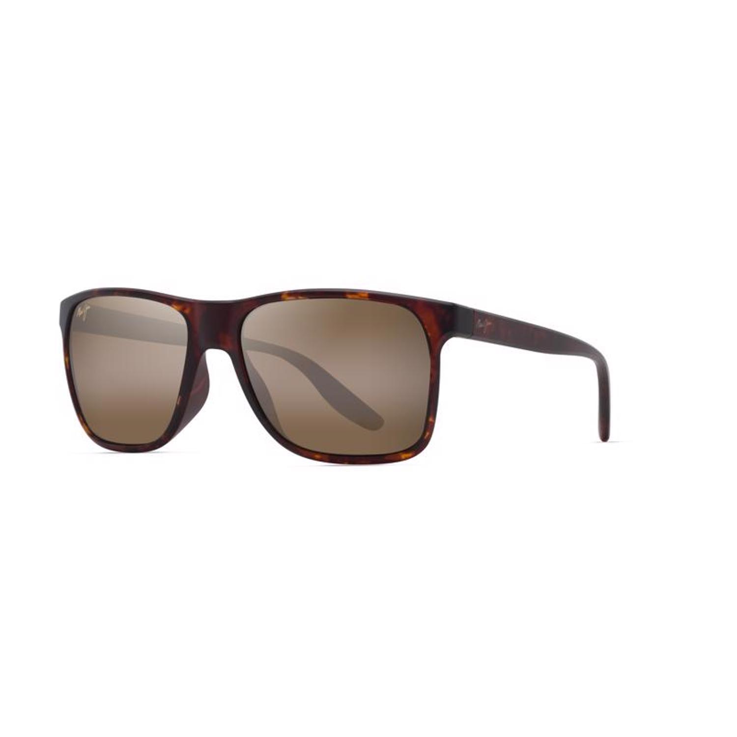 Maui Jim Pailolo Sunglasses Unisex Matte Tortoise Frame HCL Bronze Lens