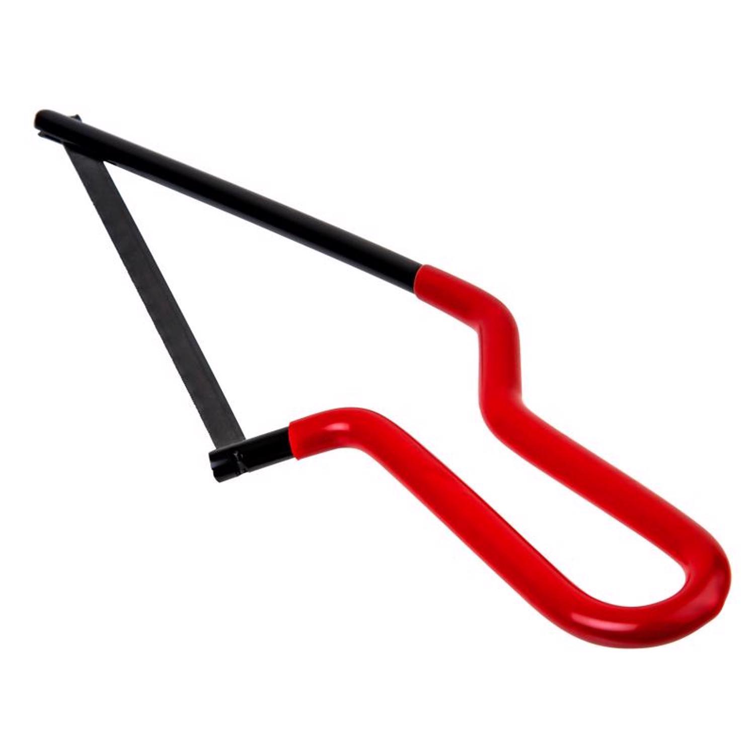 Superior Tool 6 in. High Carbon Steel Mini Hacksaw Black/Red 1 pc