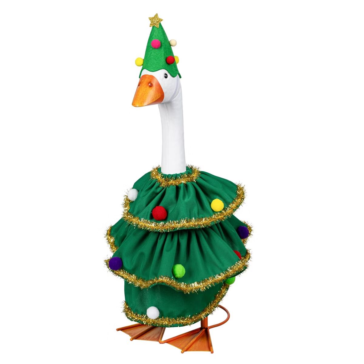 Evergreen Giddy the Goose Outfit Christmas Tree