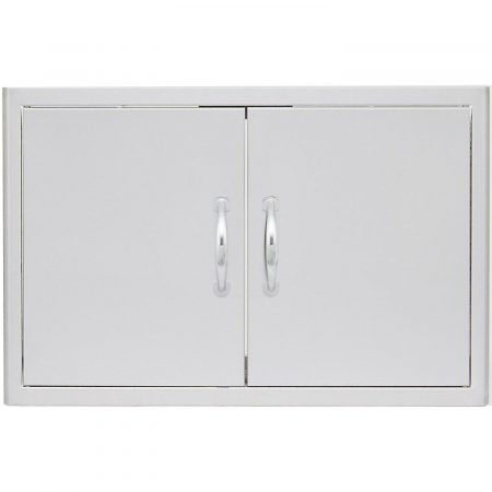 Blaze Stainless Steel Enclosed Dry Storage Cabinet with Shelf
