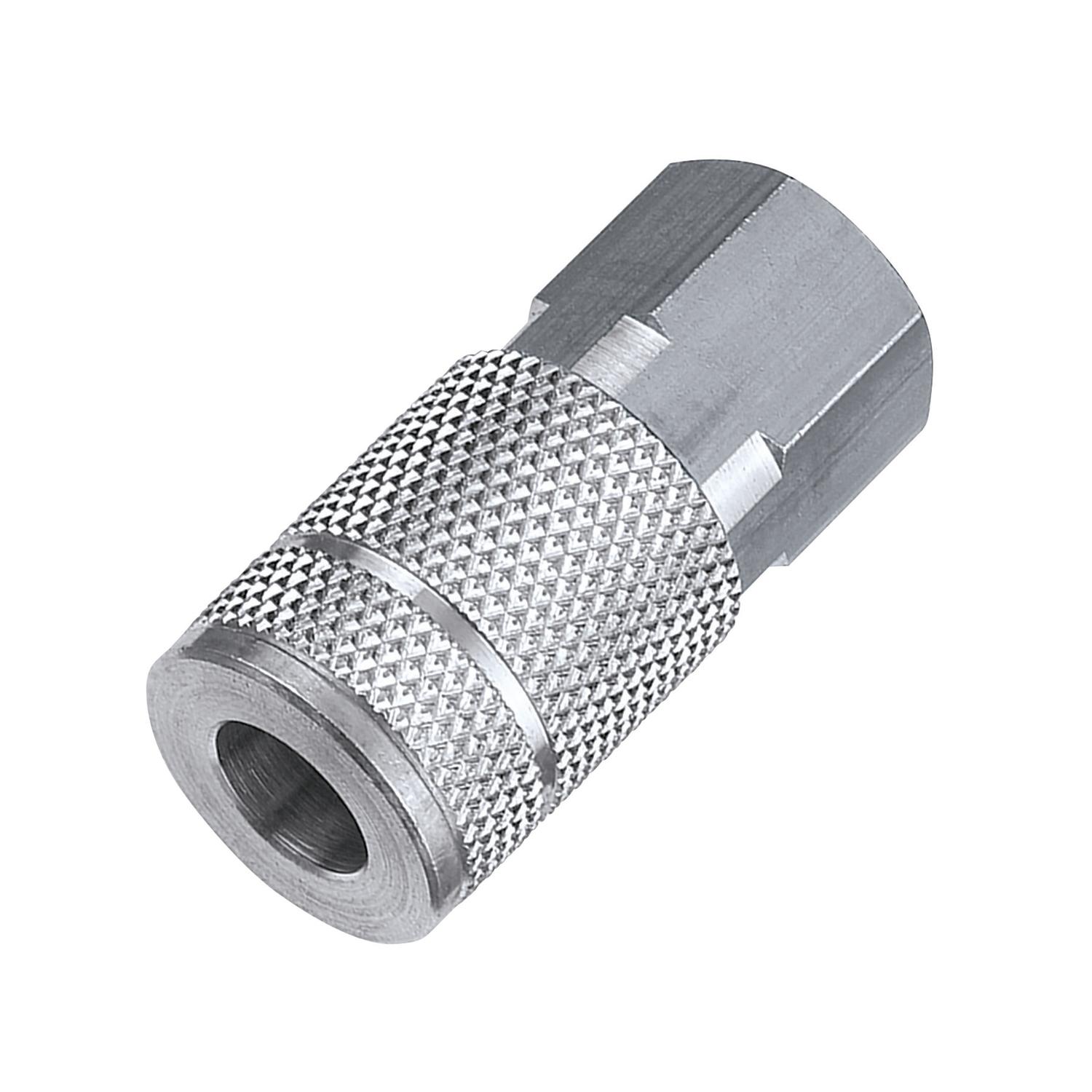 Tru-Flate Steel Air Coupler 3/8 Female 1 pc