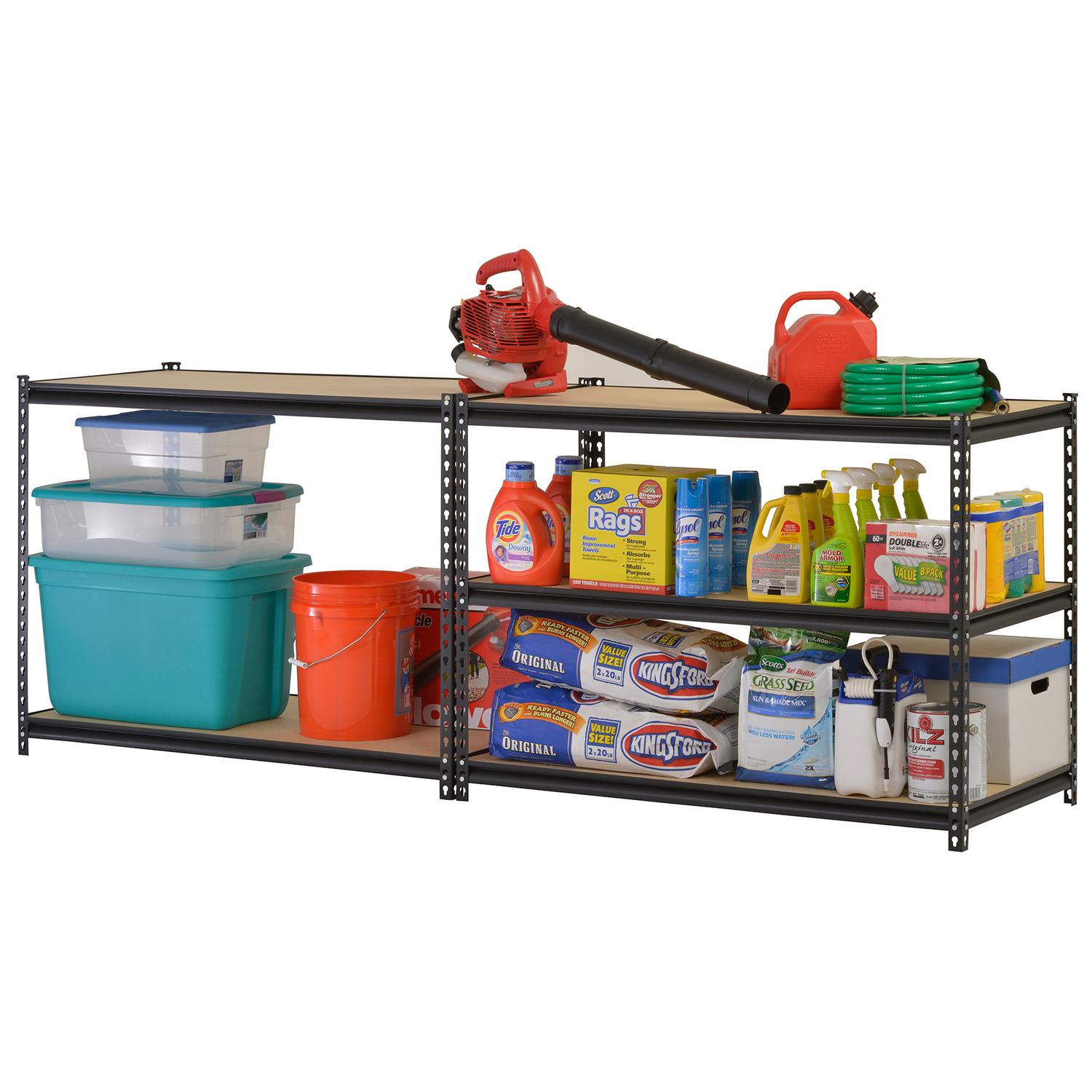 Edsal Muscle Rack 72 in. H X 48 in. W X 24 in. D Steel Shelving Unit