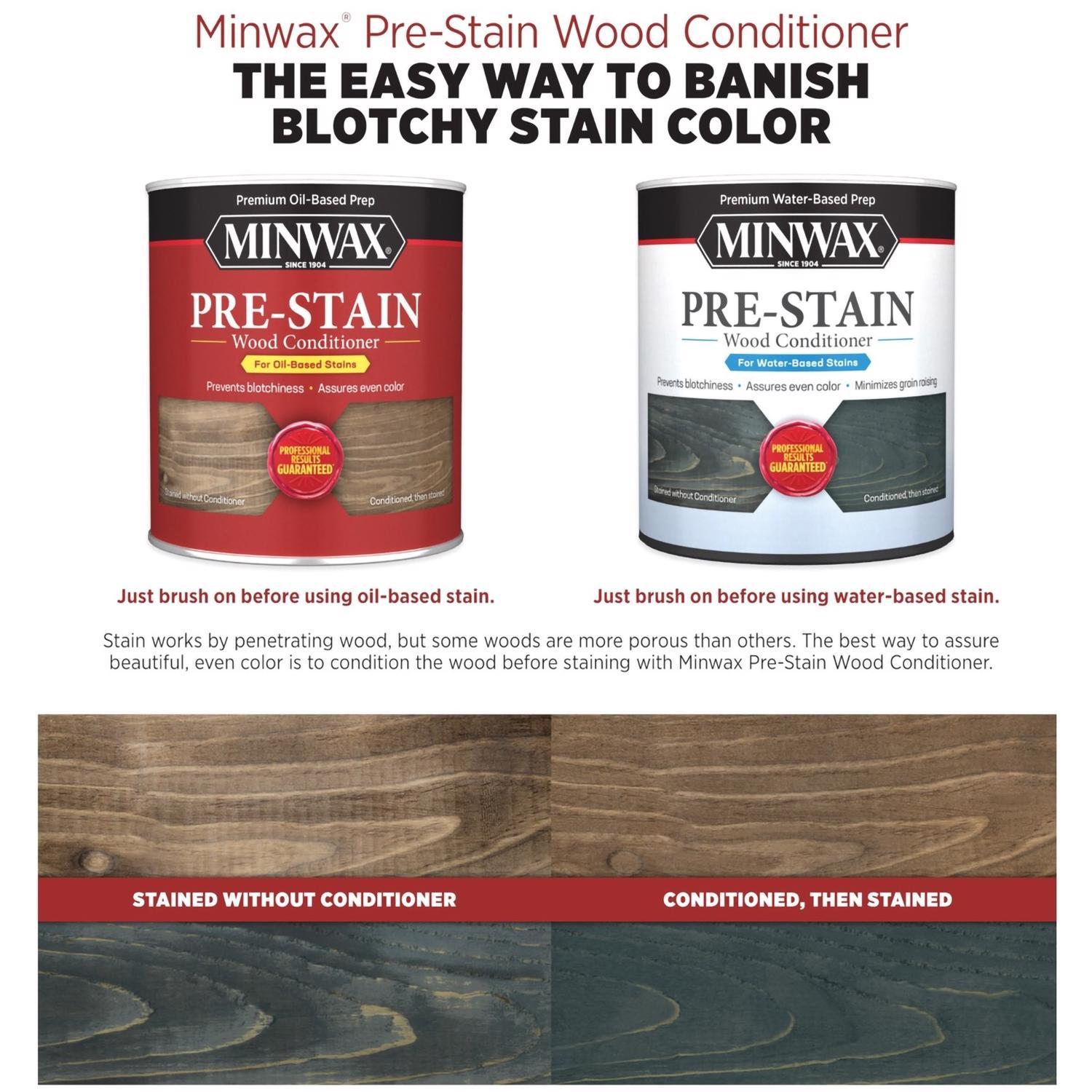 Minwax Wood Finish Semi-Transparent Natural Oil-Based Penetrating Wood Stain 1/2 pt