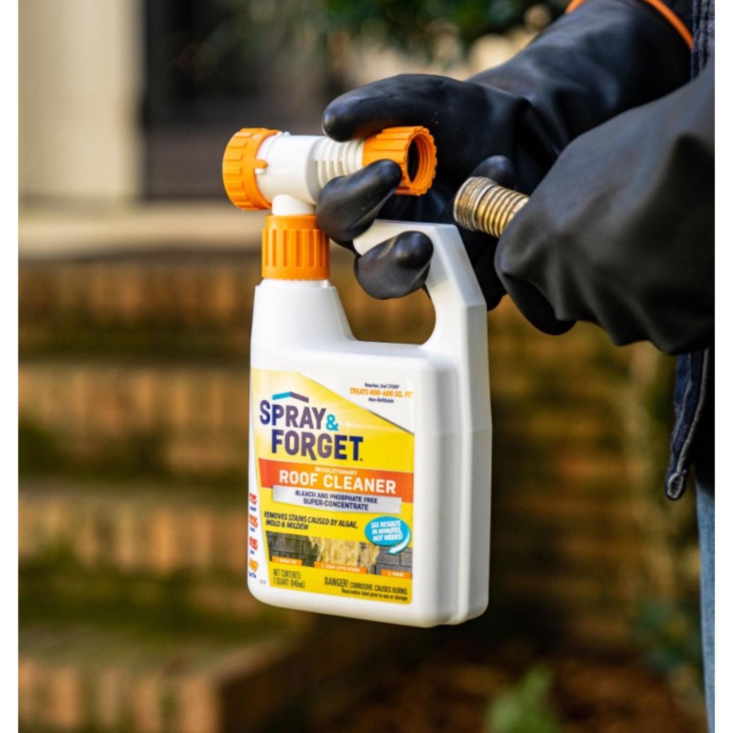 Spray & Forget Roof Cleaner 32 oz Liquid