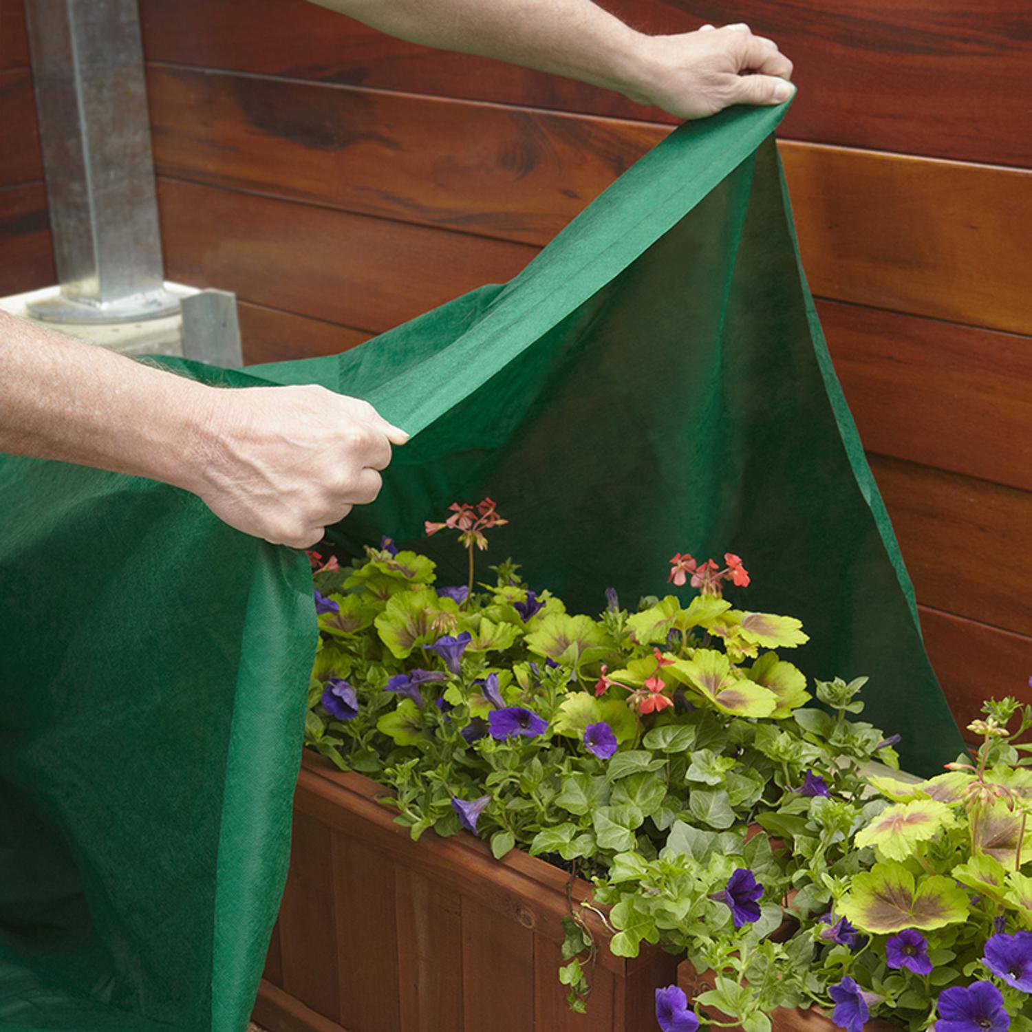 Greenscapes Frost Shield 12 ft. L X 10 ft. W Plant Protecting Blanket