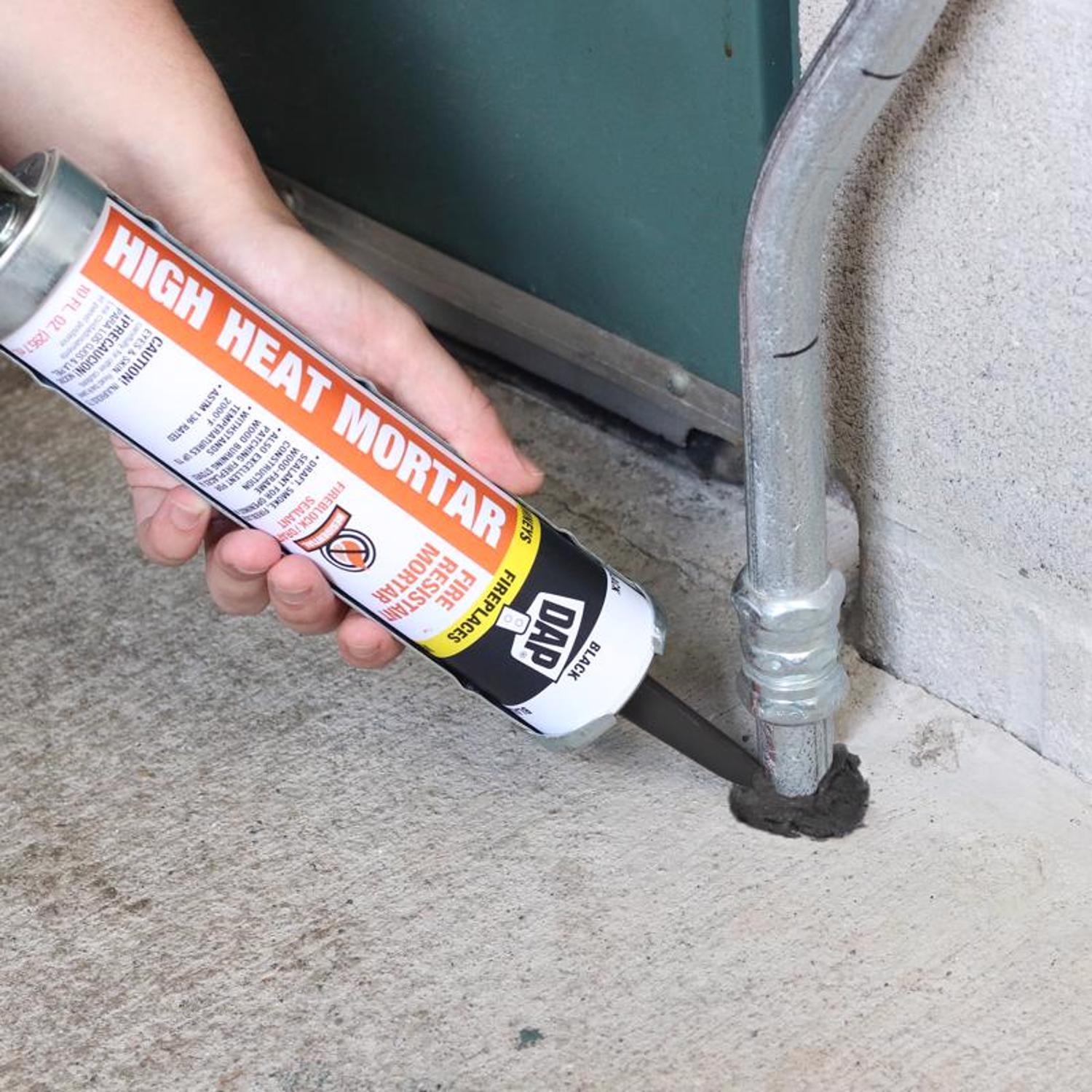 DAP Black Silicate Fire Resistant Caulk 10.1 oz