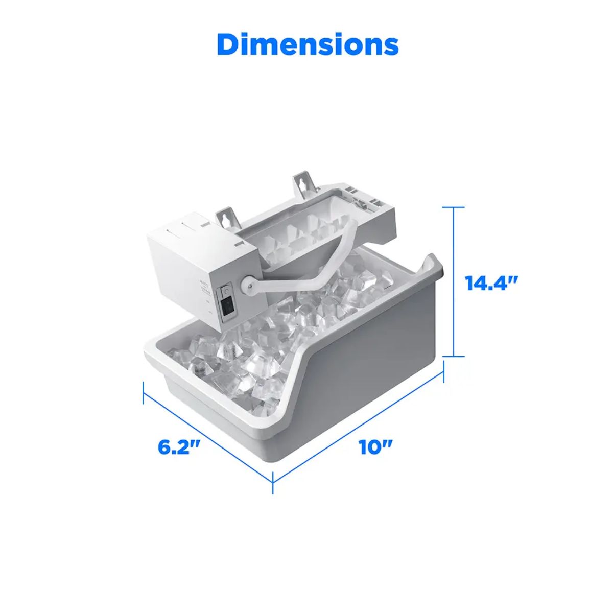 Midea Automatic Icemaker Kit for Top-Freezer