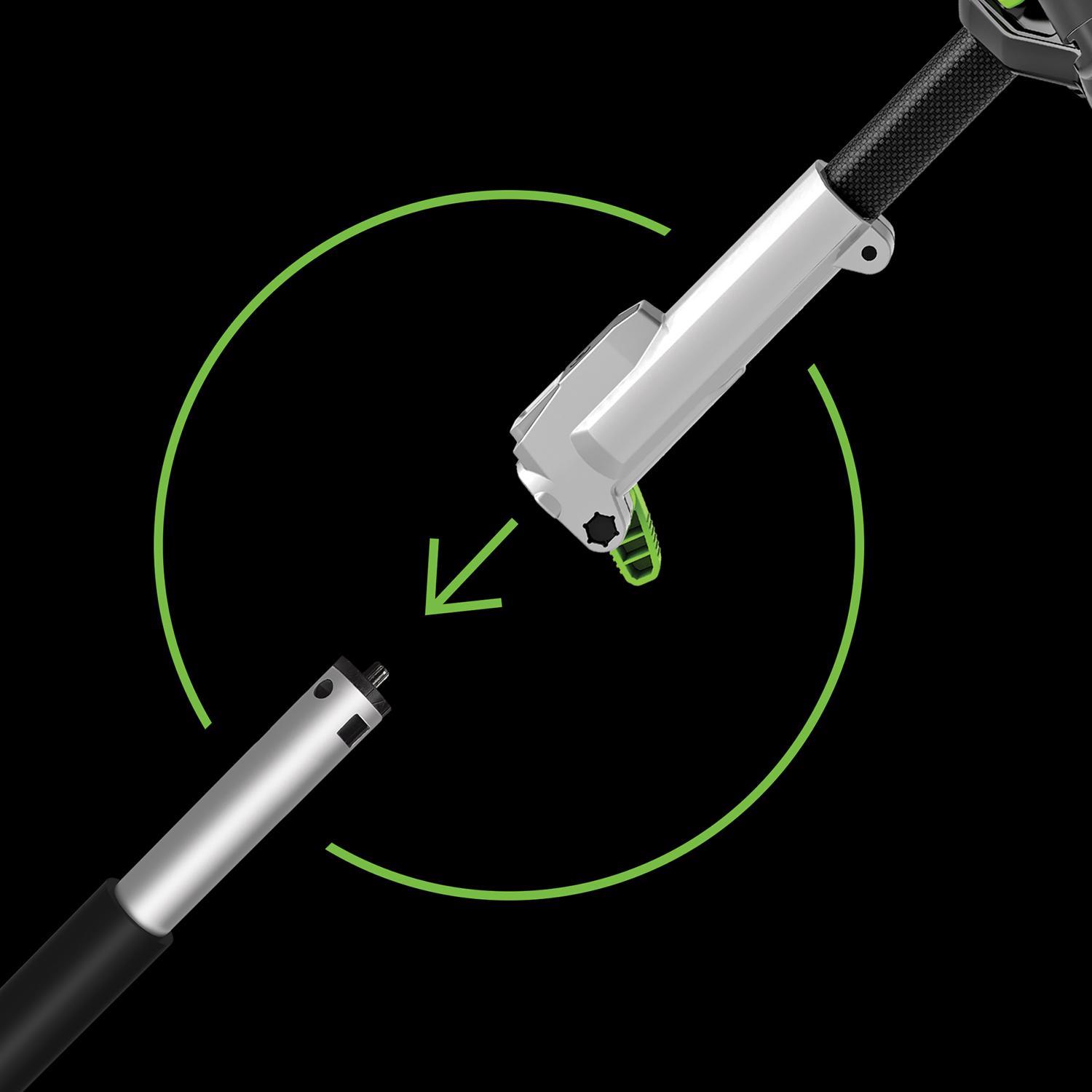 EGO Power+ Multi-Head System Carbon Fiber HTA2020 20 in. 56 V Battery Hedge Trimmer Attachment Tool
