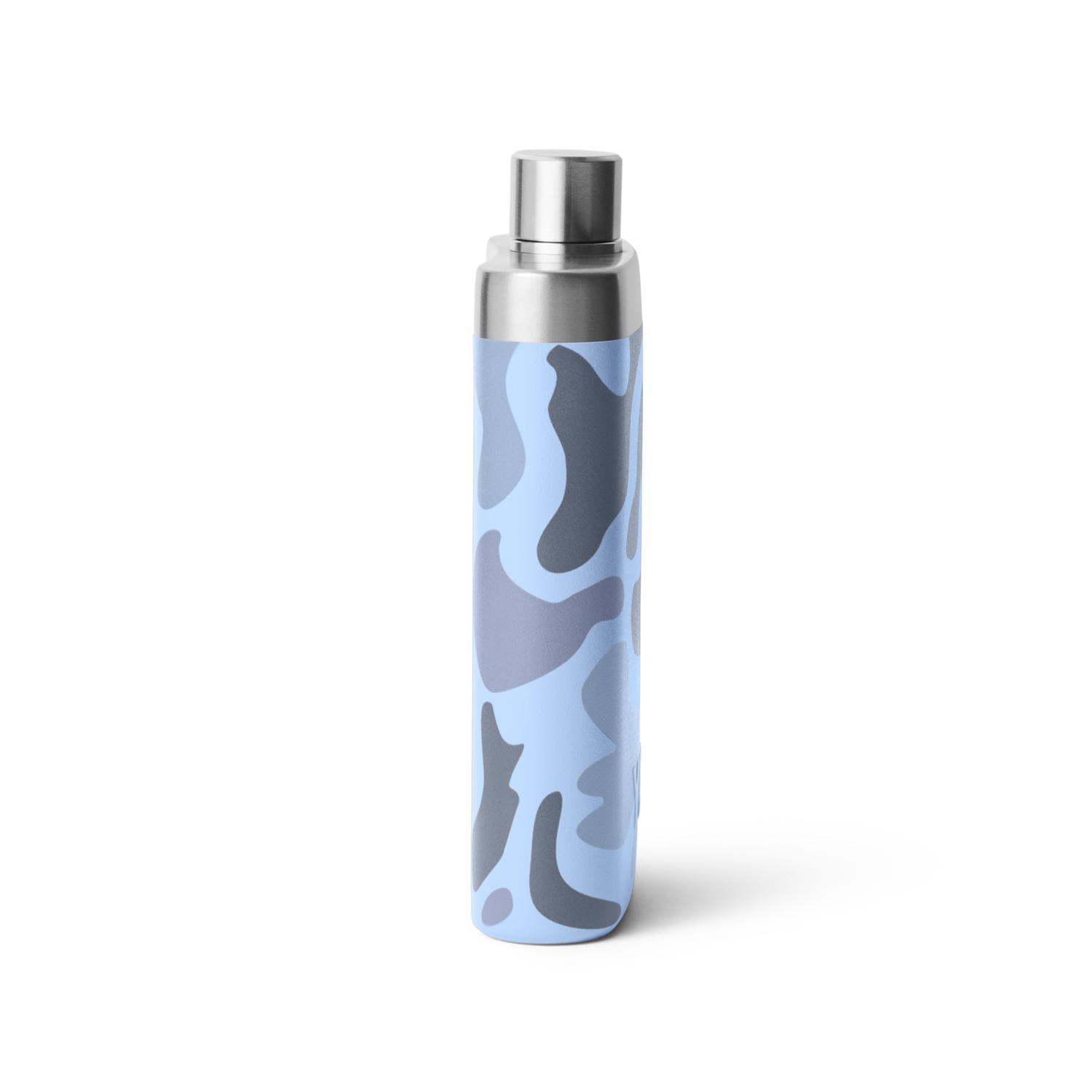 YETI 7 oz Blue Camo Stainless Steel Flask