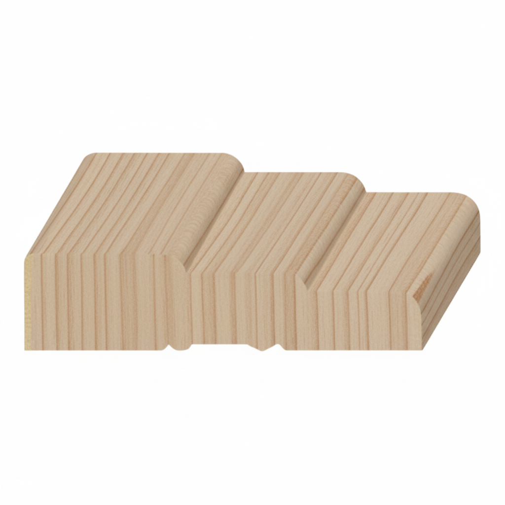 Base Step Dwn hemlock 3-1/8"