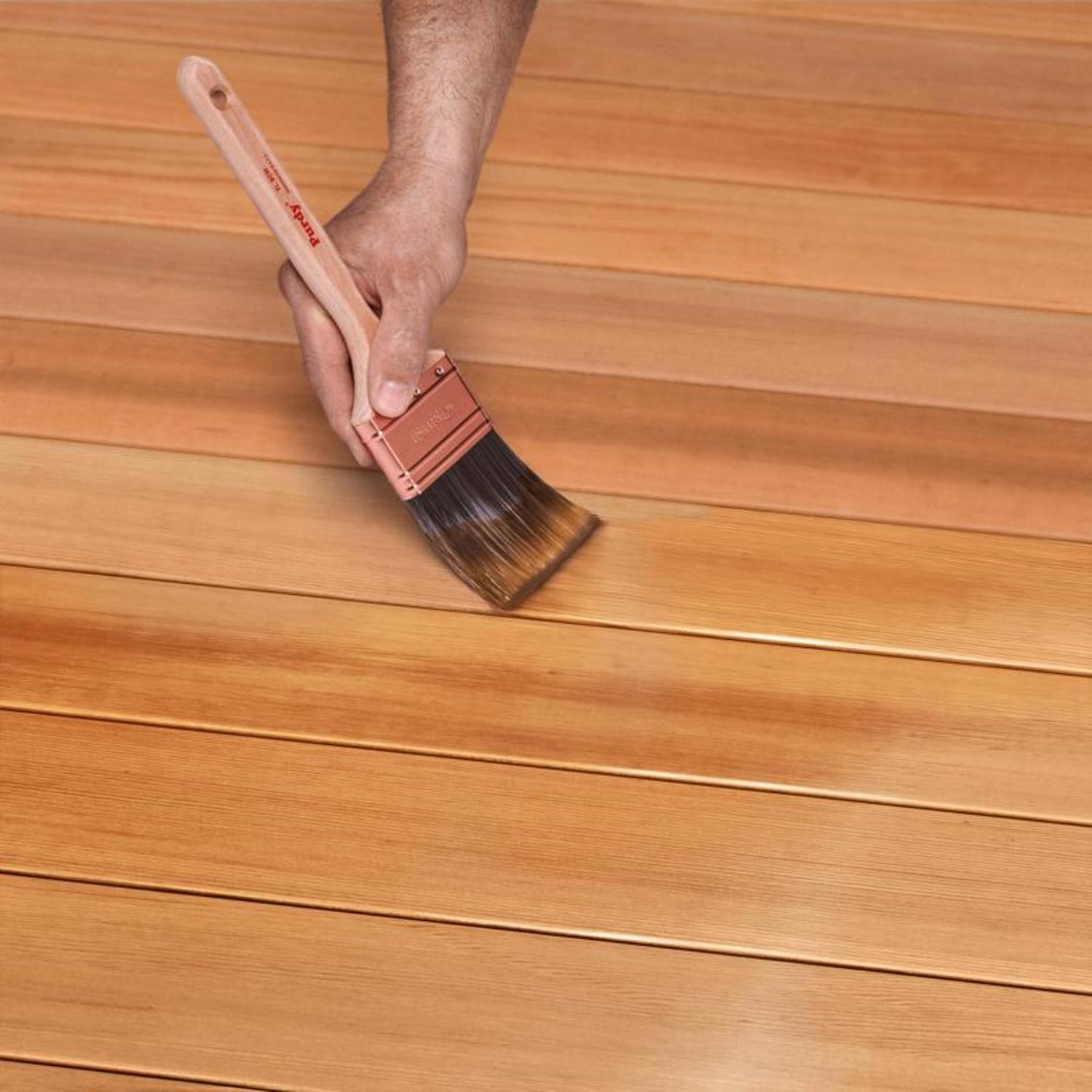 Cabot Australian Timber Oil Low VOC Transparent Amberwood Oil-Based Alkyd Australian Timber Oil 1 ga