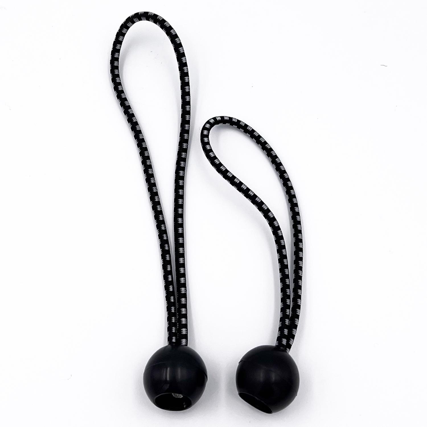 General Black Bungee Cord Set 6 and 9 in. L 12 pk