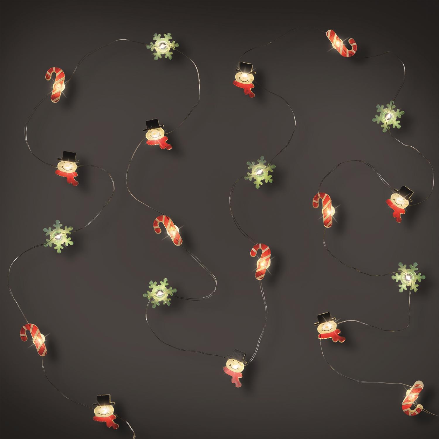 Celebrations LED Micro Dot/Fairy Clear/Warm White 20 ct Novelty Christmas Lights 6.2 ft.