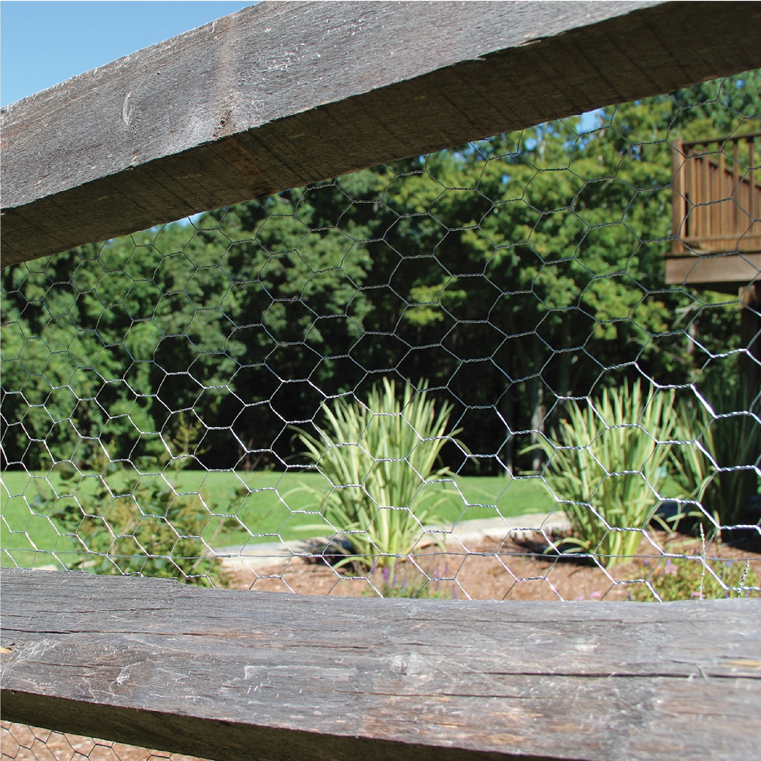 Garden Craft 36in. H x 50in. L Galvanized Steel Poultry Netting 1in.