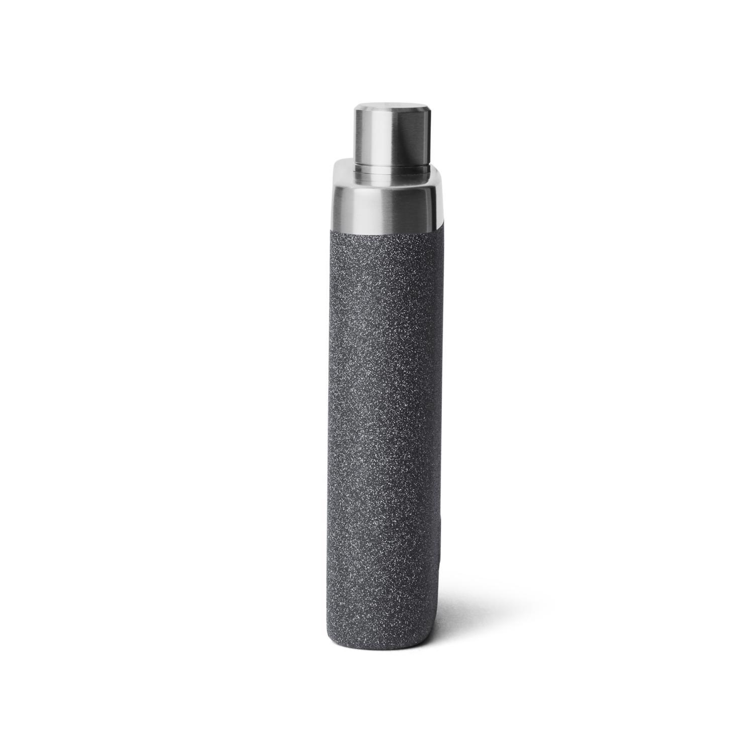 YETI 7 oz Black Stone Stainless Steel Flask
