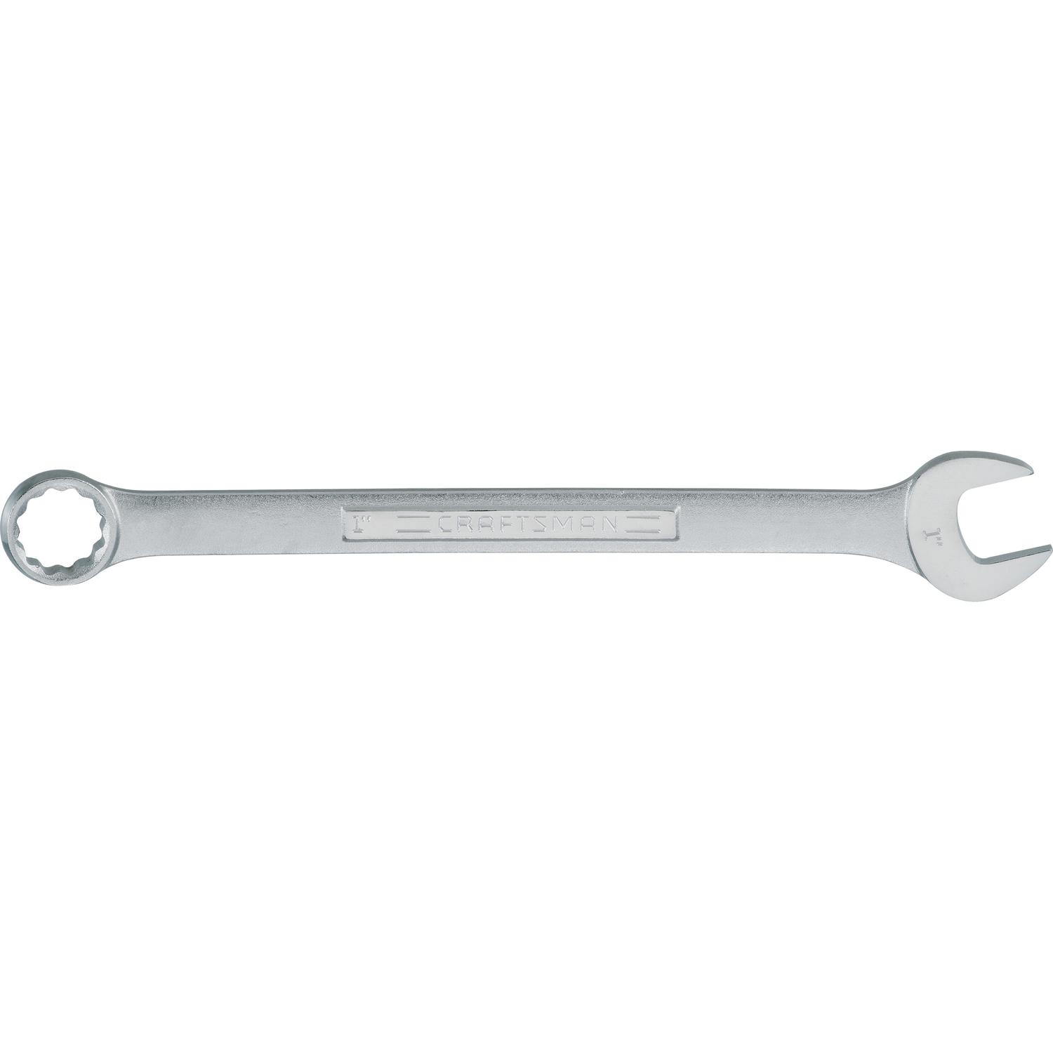CRAFTSMAN 1 in. X 1 in. 12 Point SAE Combination Wrench 13.5 in. L 1 pc